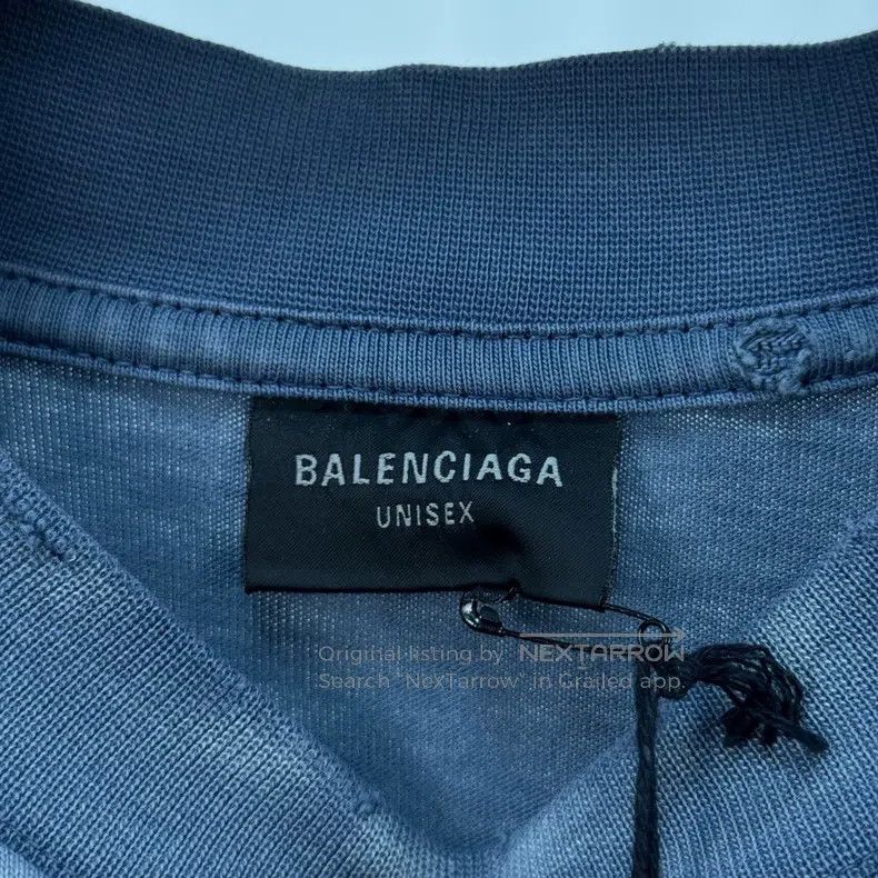 Balenciaga Balenciaga Distressed short-sleeve Size US M / EU 48-50 / 2 - 6 Thumbnail