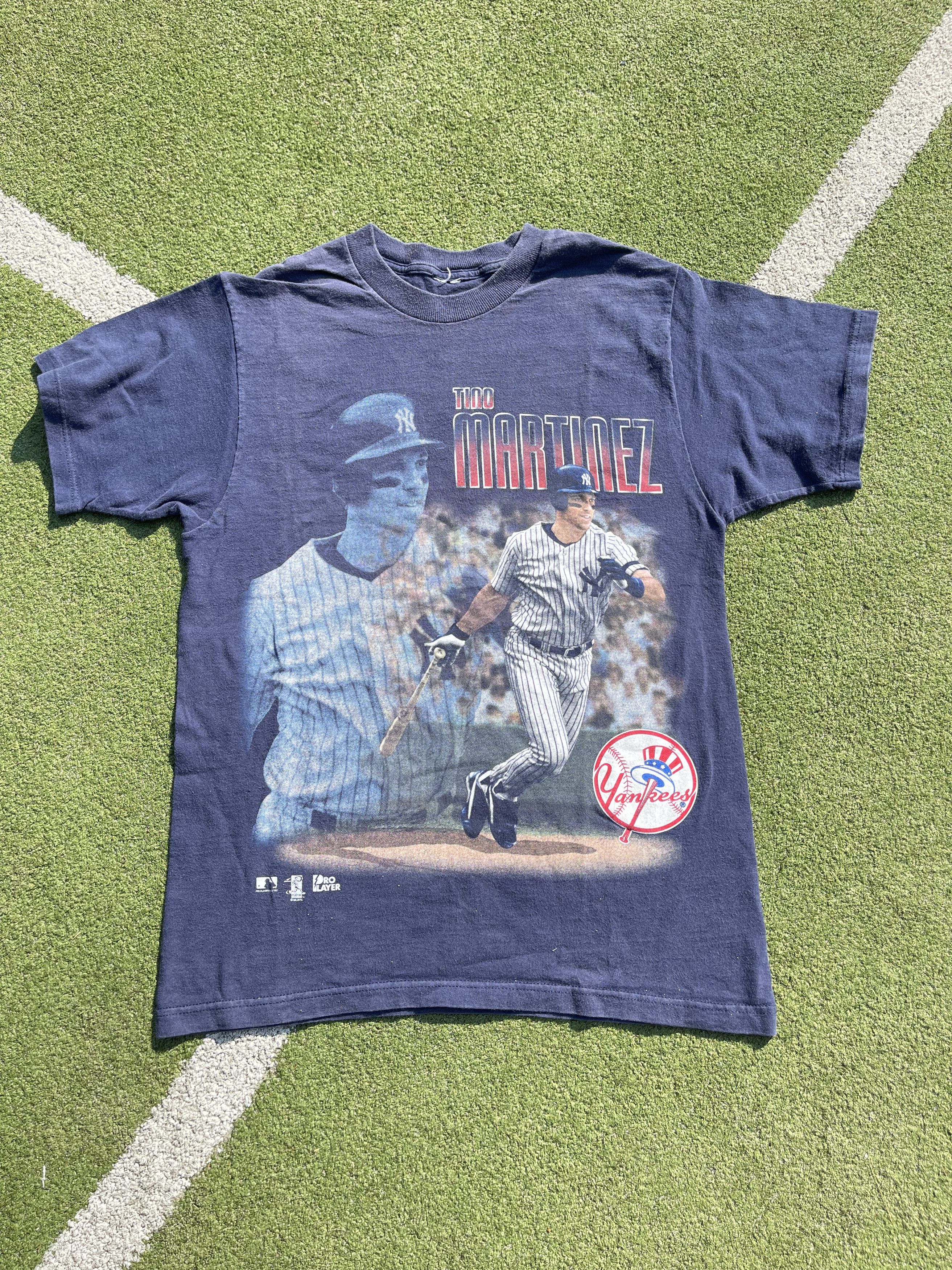 New York Yankees × Pro Player × Vintage 1997 NEW YORK YANKEES TINO MARTINEZ PRO PLAYER T-SHIRT Size US M / EU 48-50 / 2 - 2 Thumbnail