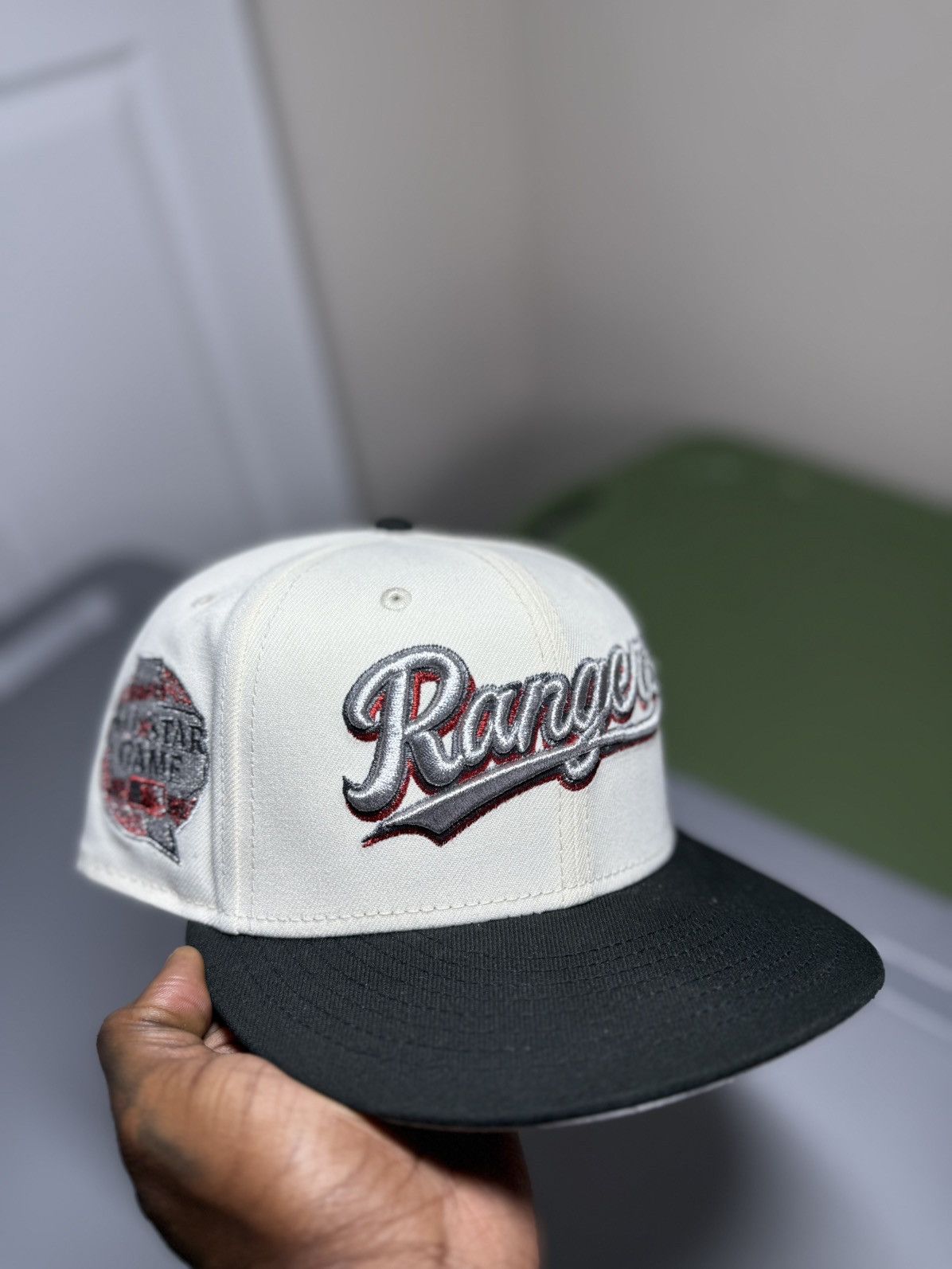 Hat Club × New Era 7 1/8 Chrome Dallas Texas Rangers 2024 All Star Game Size ONE SIZE - 1 Thumbnail