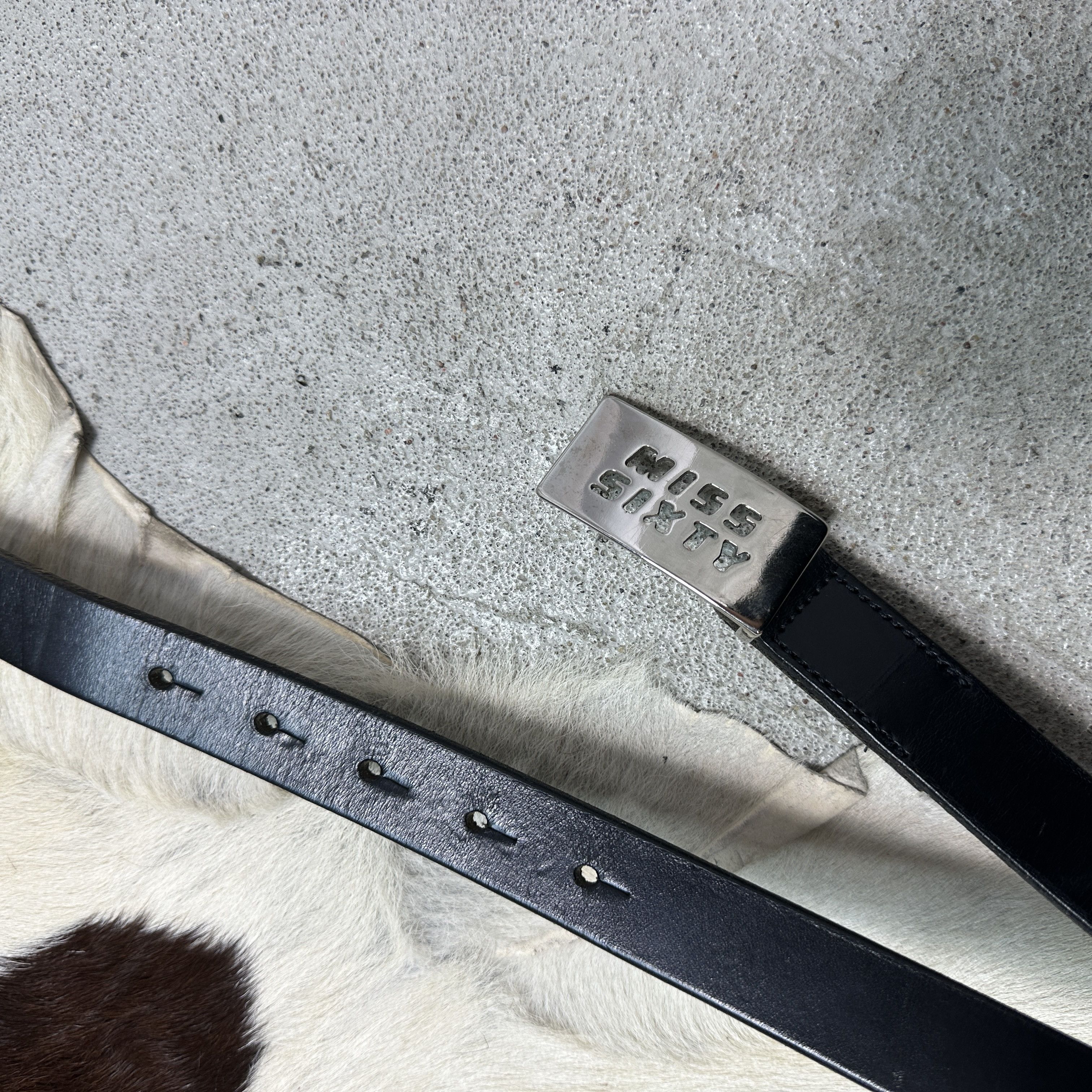 Miss Sixty Vintage Avant Garde Leather Miss Sixty Belt Y2K Size ONE SIZE - 7 Thumbnail
