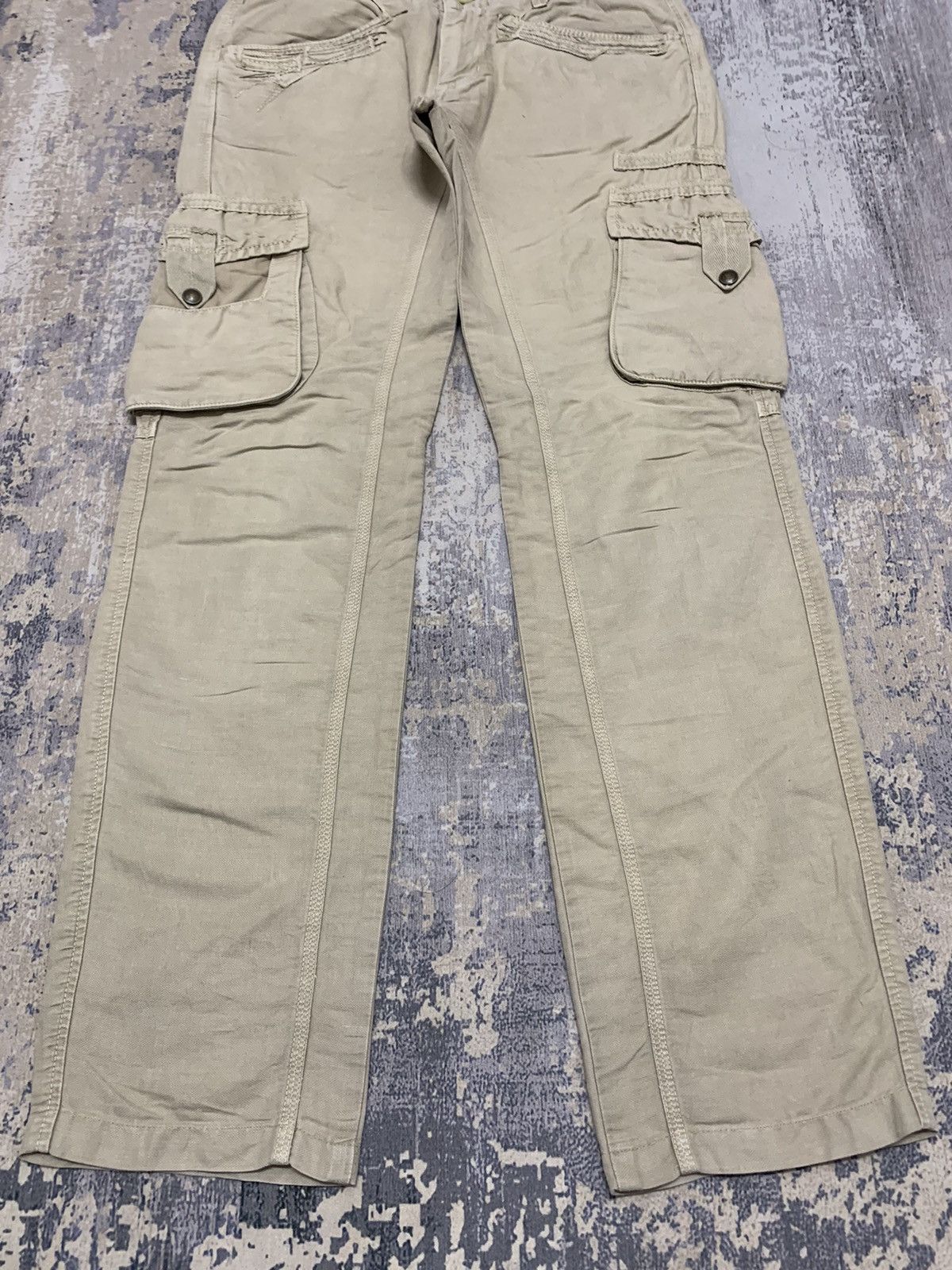 Marithe + Francois Girbaud Vintage Marithe Francois Girbaud Parachute Cargo Baggy Pants Size US 30 / EU 46 - 4 Thumbnail