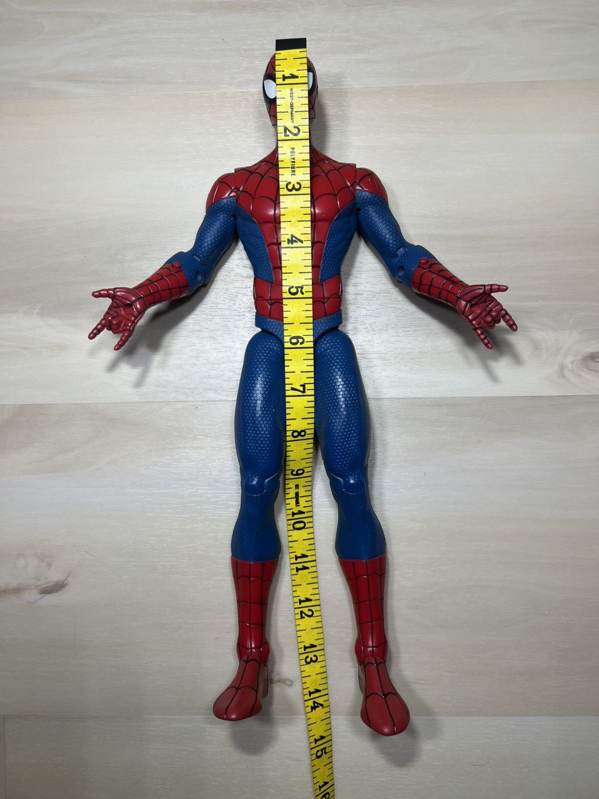 Marvel Comics SPIDER-MAN 14” WEB SLING SOUND Action Figure Articulated Size ONE SIZE - 9 Thumbnail