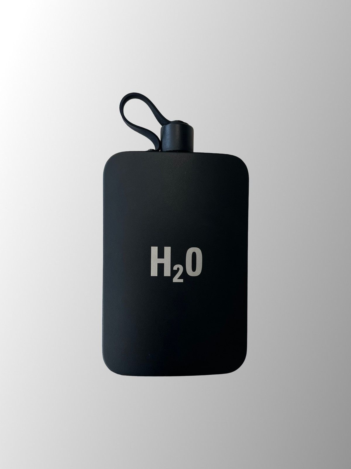 image of Balenciaga H2O Flask in Black, Men's