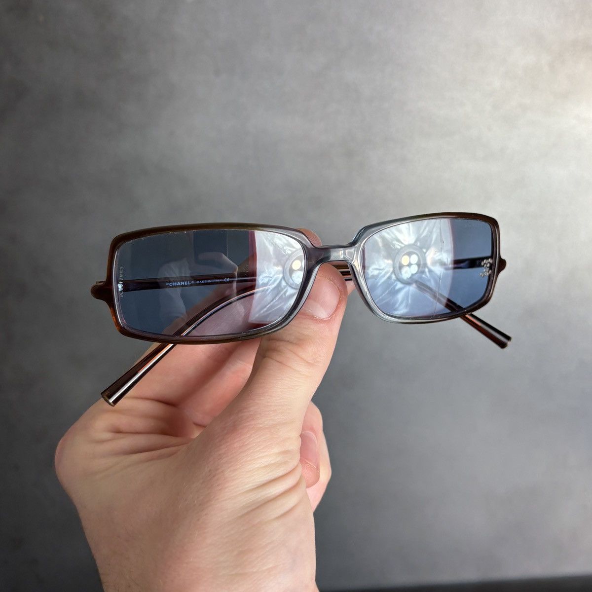 Chanel × Vintage 2000s Chanel Sunglasses Vintage Chanel Sunglasses Y2K 5043-B Size ONE SIZE - 8 Thumbnail