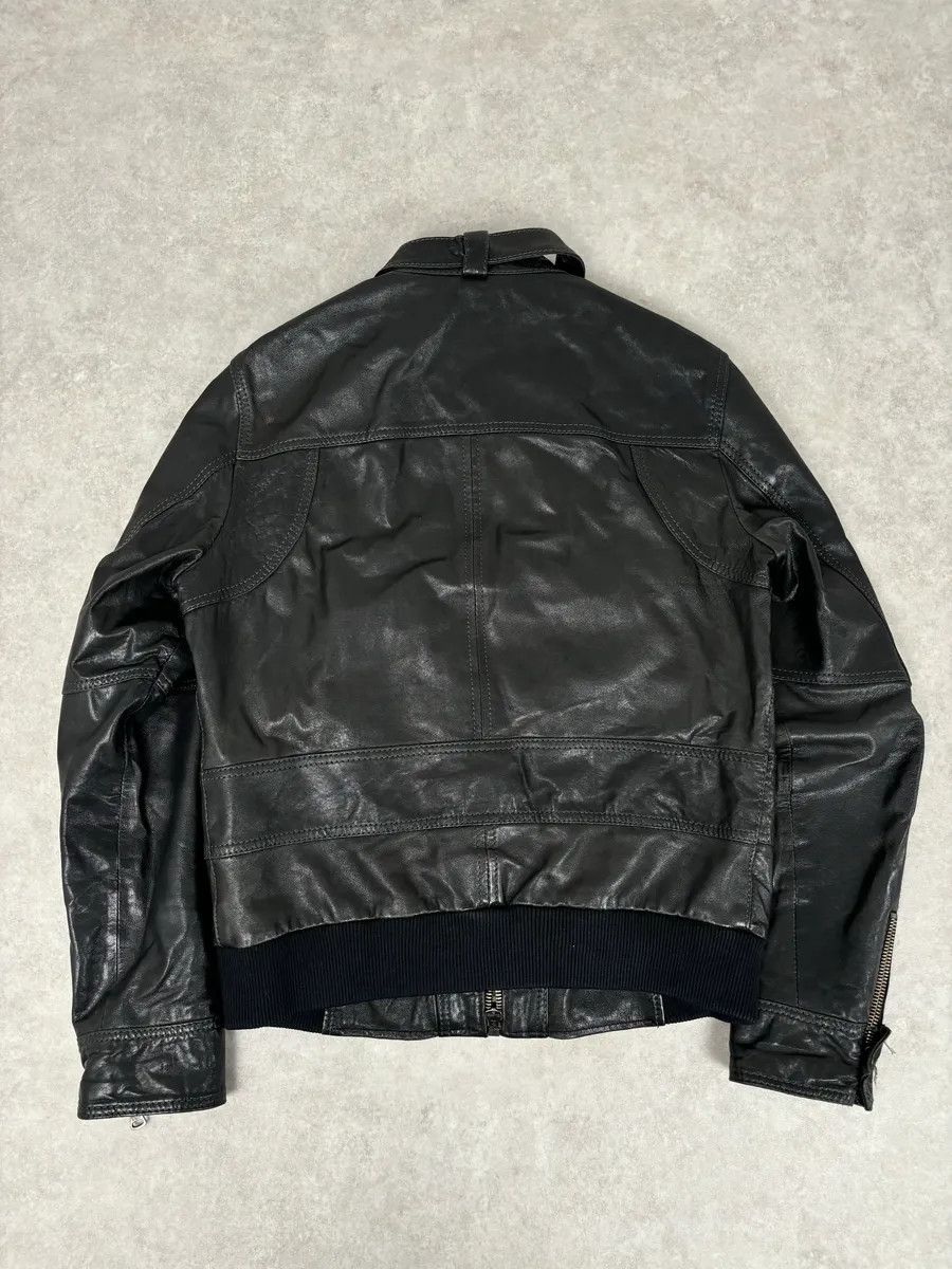 Dolce & Gabbana 2010s Dolce & Gabbana Black Classy Leather Jacket Size US L / EU 52-54 / 3 - 5 Thumbnail