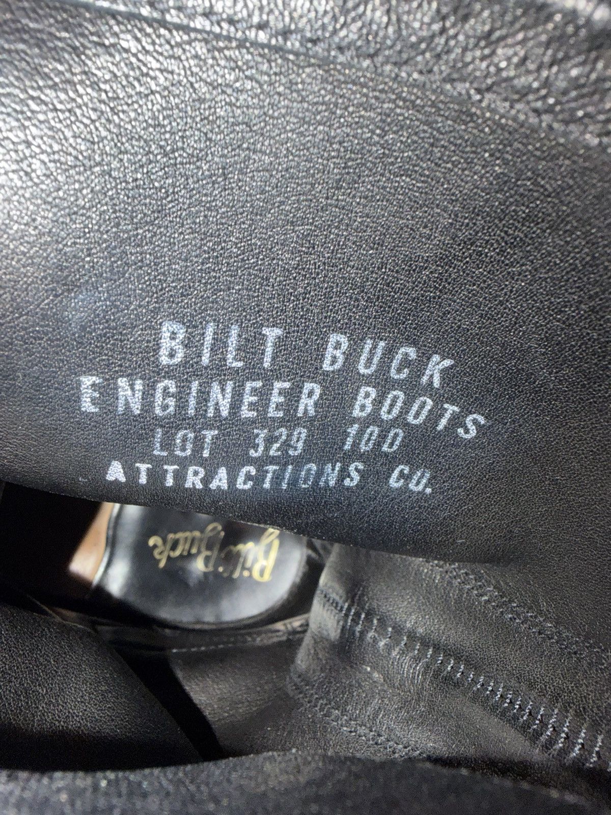 ATTRACTIONS Bilt Buck Lot.329 Suede Engineer Boots Size US 10 / EU 43 - 9 Thumbnail