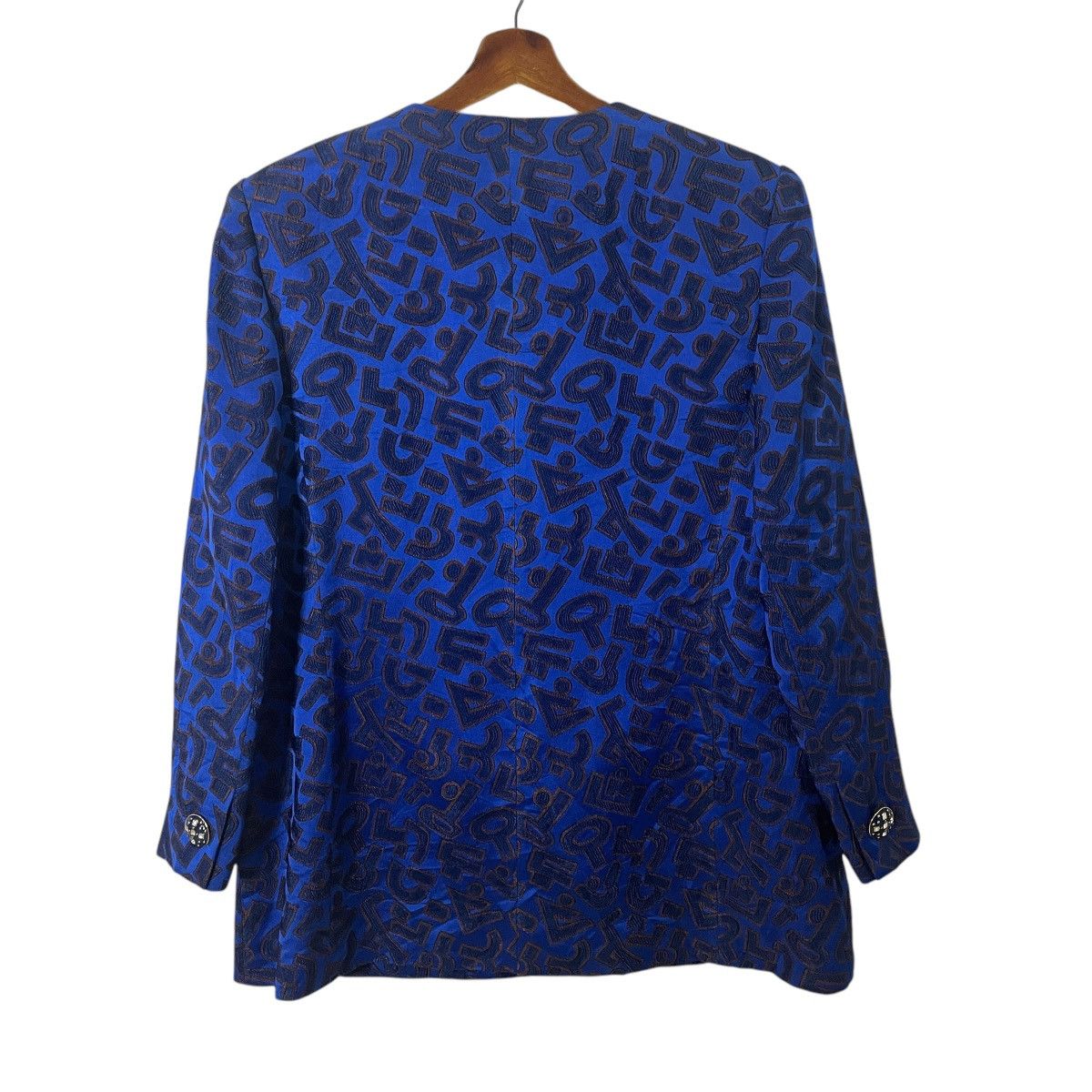 Givenchy Vintage Givenchy Glamour Tweed Jacket Size XL / US 12-14 / IT 48-50 - 9 Thumbnail