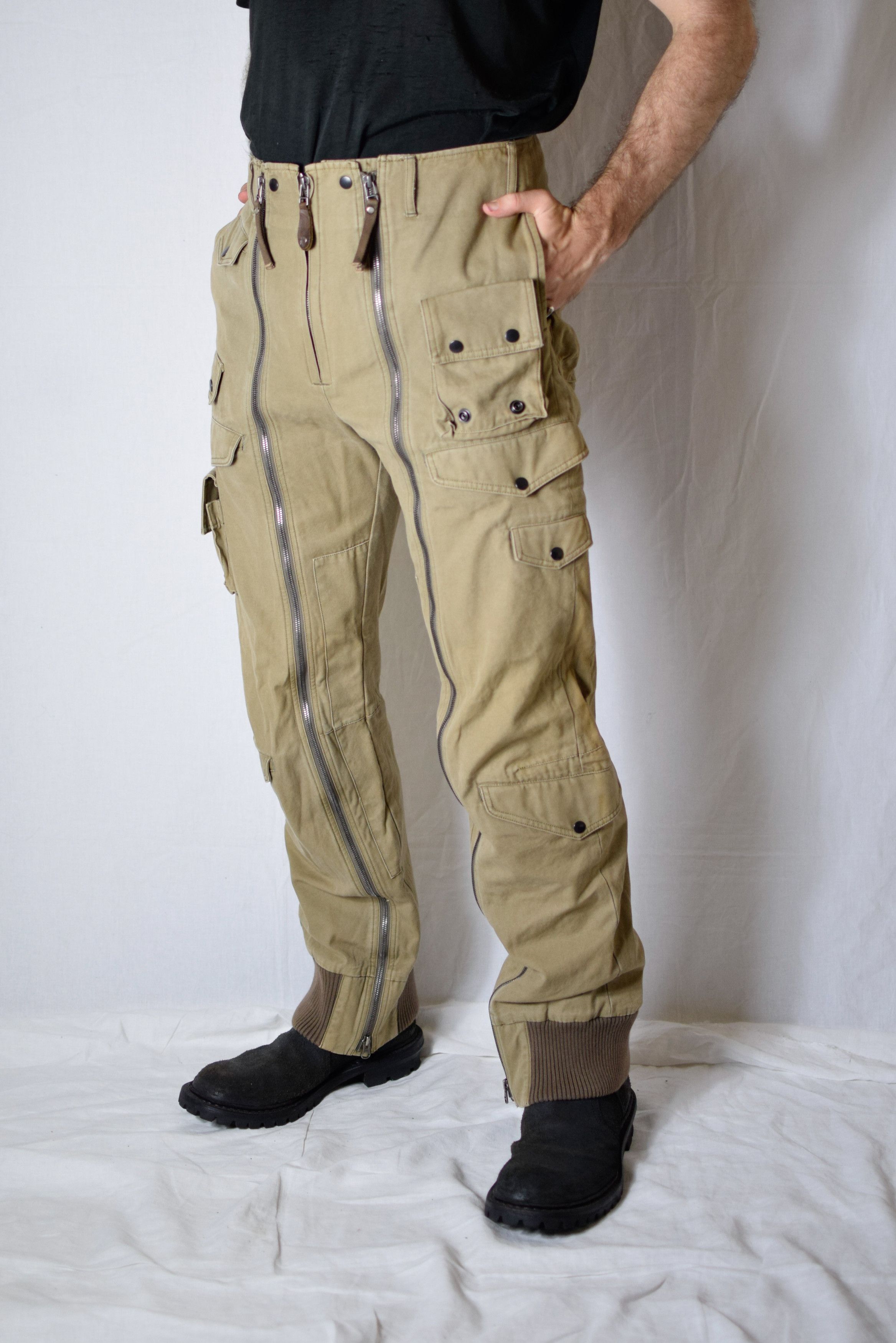 Julius Julius AW06 Fixed Cargo Flight Pants Size US 32 / EU 48 - 4 Thumbnail