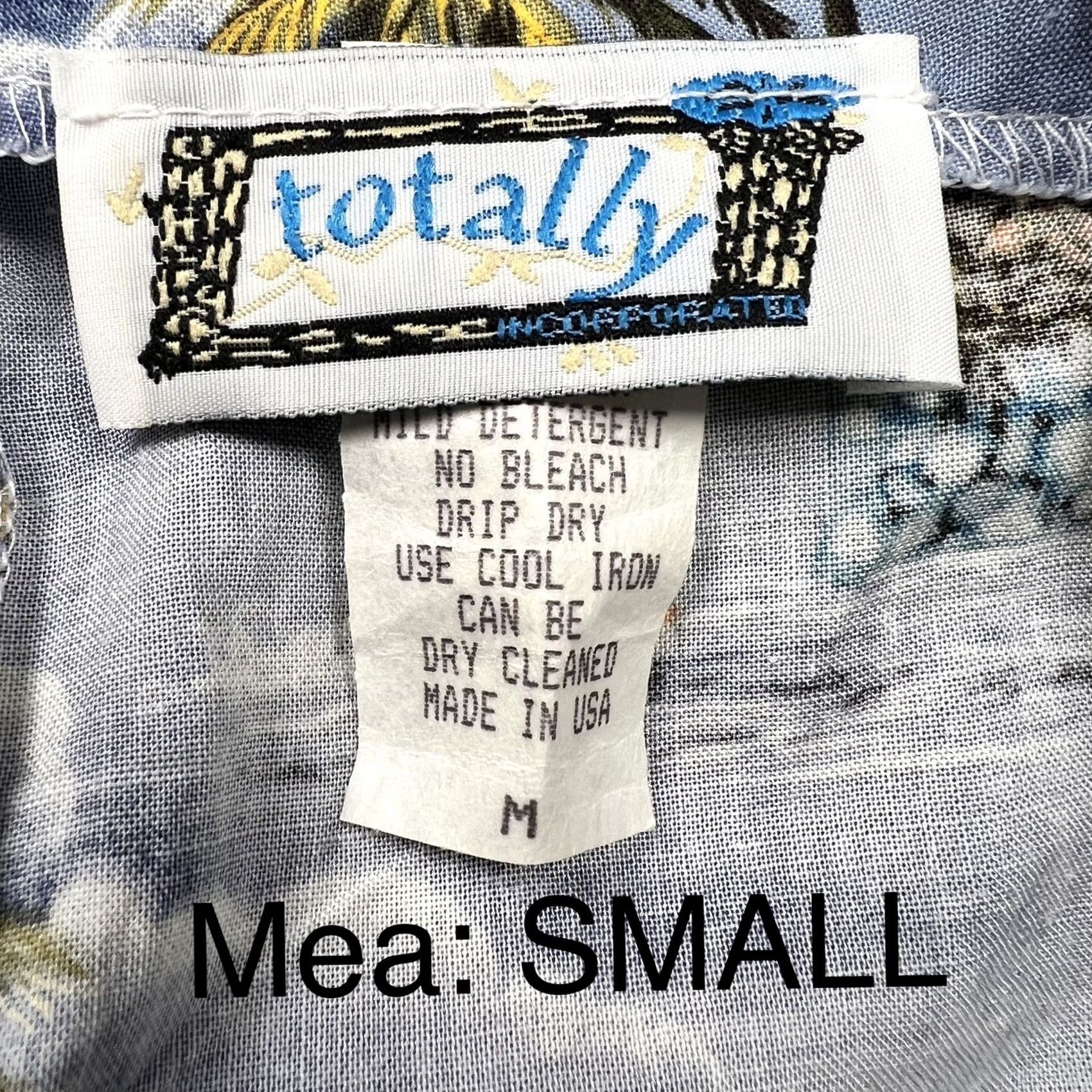 Vintage VINTAGE Hawaiian Beach Dress Womens Small Tank Dress Blue 90s Beach Graphic Sleeveless Strap Size S / US 4 / IT 40 - 2 Thumbnail