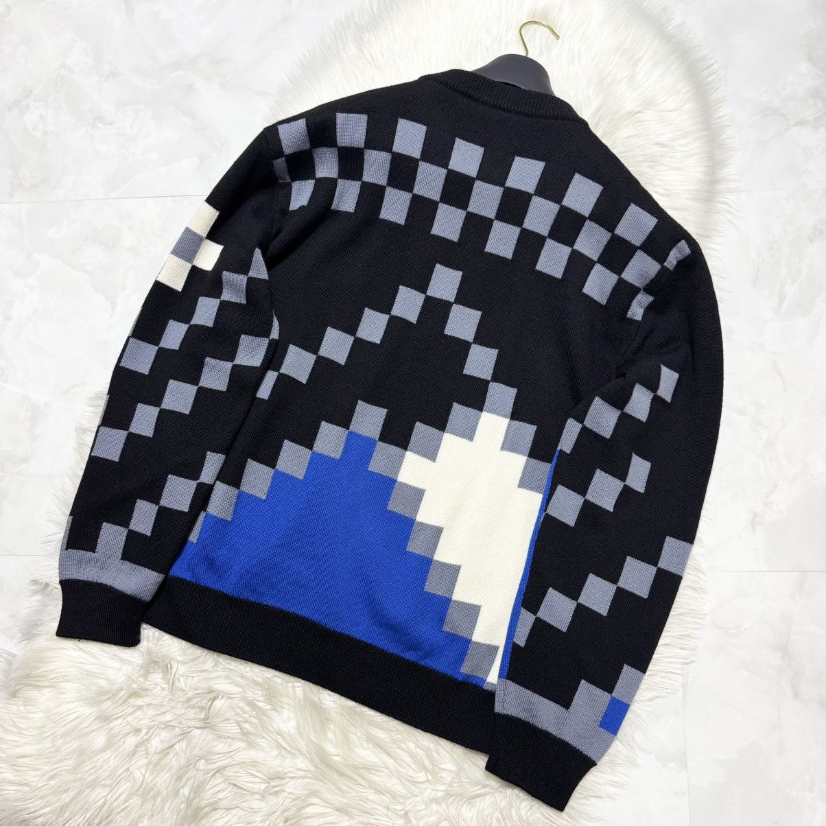 Louis Vuitton Catalog-Featured Louis Vuitton Fair Isle Macro Sweater Size US L / EU 52-54 / 3 - 7 Thumbnail