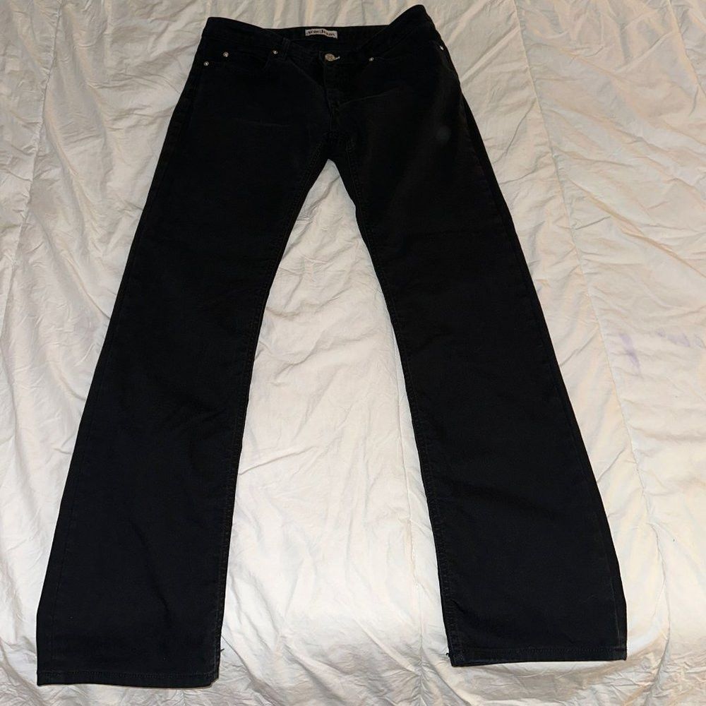 Image of Acne Studios Acne Jeans Black Denim Women's Size 33/34