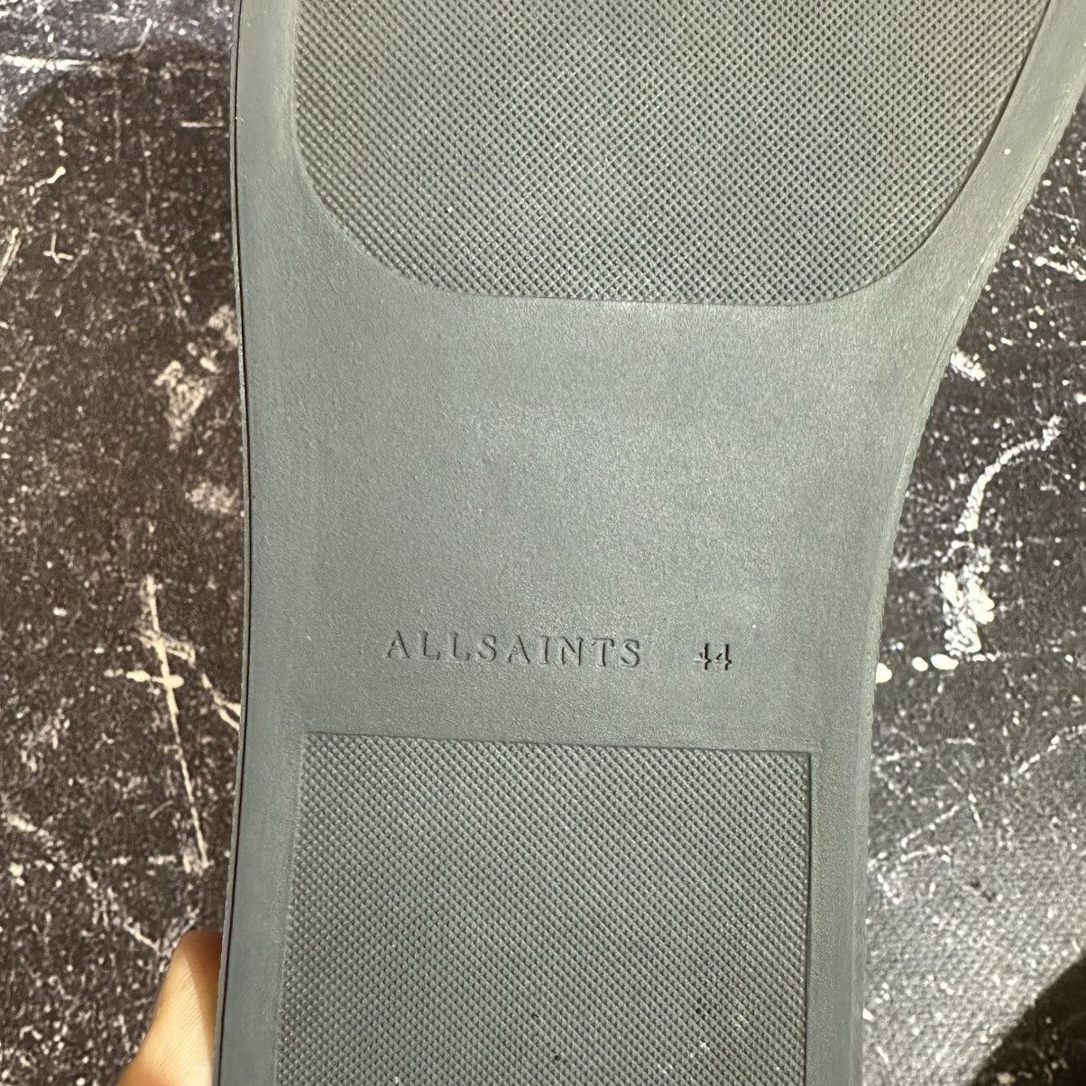 Allsaints ALL SAINTS - Men’s Leather Hi-Top Sneakers Size 44 Size US 10 / EU 43 - 12 Thumbnail