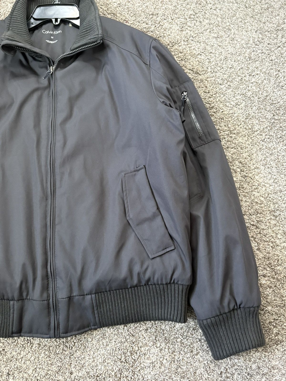 Calvin Klein Calvin Klein Men Full Zip Water Wind Resistant Bomber Jacket Size US M / EU 48-50 / 2 - 4 Thumbnail
