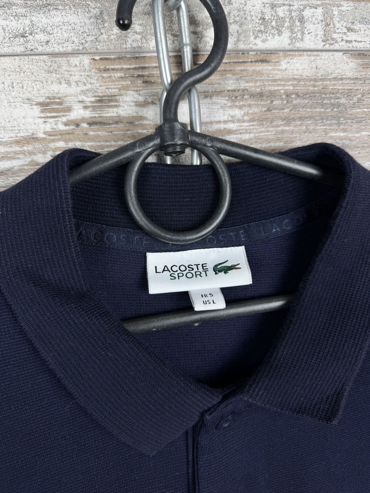 Lacoste Mens Lecoste polos luxury navu t-shirt tee size L Size US L / EU 52-54 / 3 - 6 Thumbnail