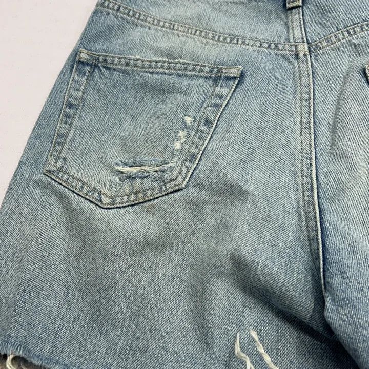 Gucci Gucci Logo Light Blue Denim Shorts for Women-2507 Size 28" / US 6 / IT 42 - 5 Thumbnail
