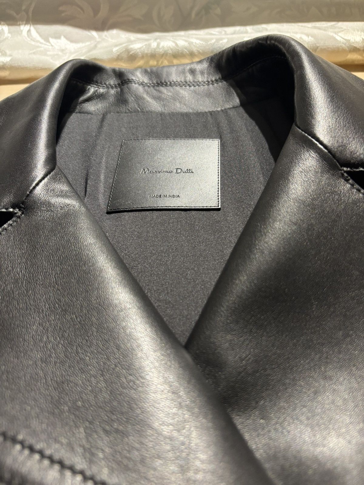 Massimo Dutti Black Leather Massimo Dutti Jacket Size M / US 6-8 / IT 42-44 - 6 Thumbnail