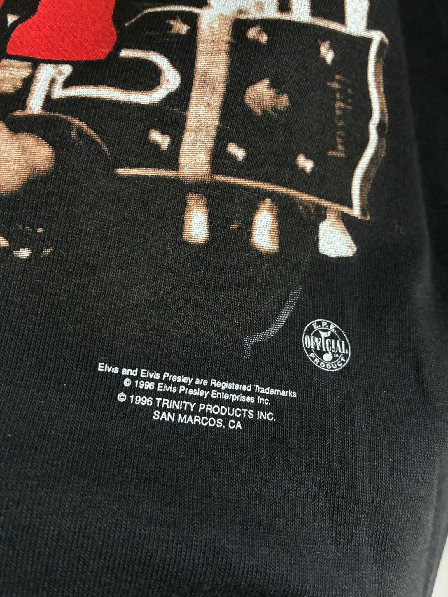 Band Tees Vintage Elvis Presley band tee rock 90s merch single stitch Size US L / EU 52-54 / 3 - 2 Thumbnail