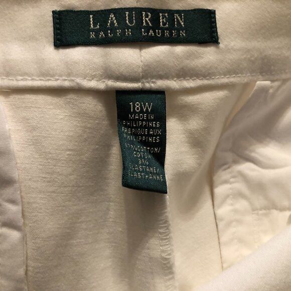 Ralph Lauren Ralph Lauren women's cotton casual shorts size: 18W Size 40" / US 18 - 5 Thumbnail