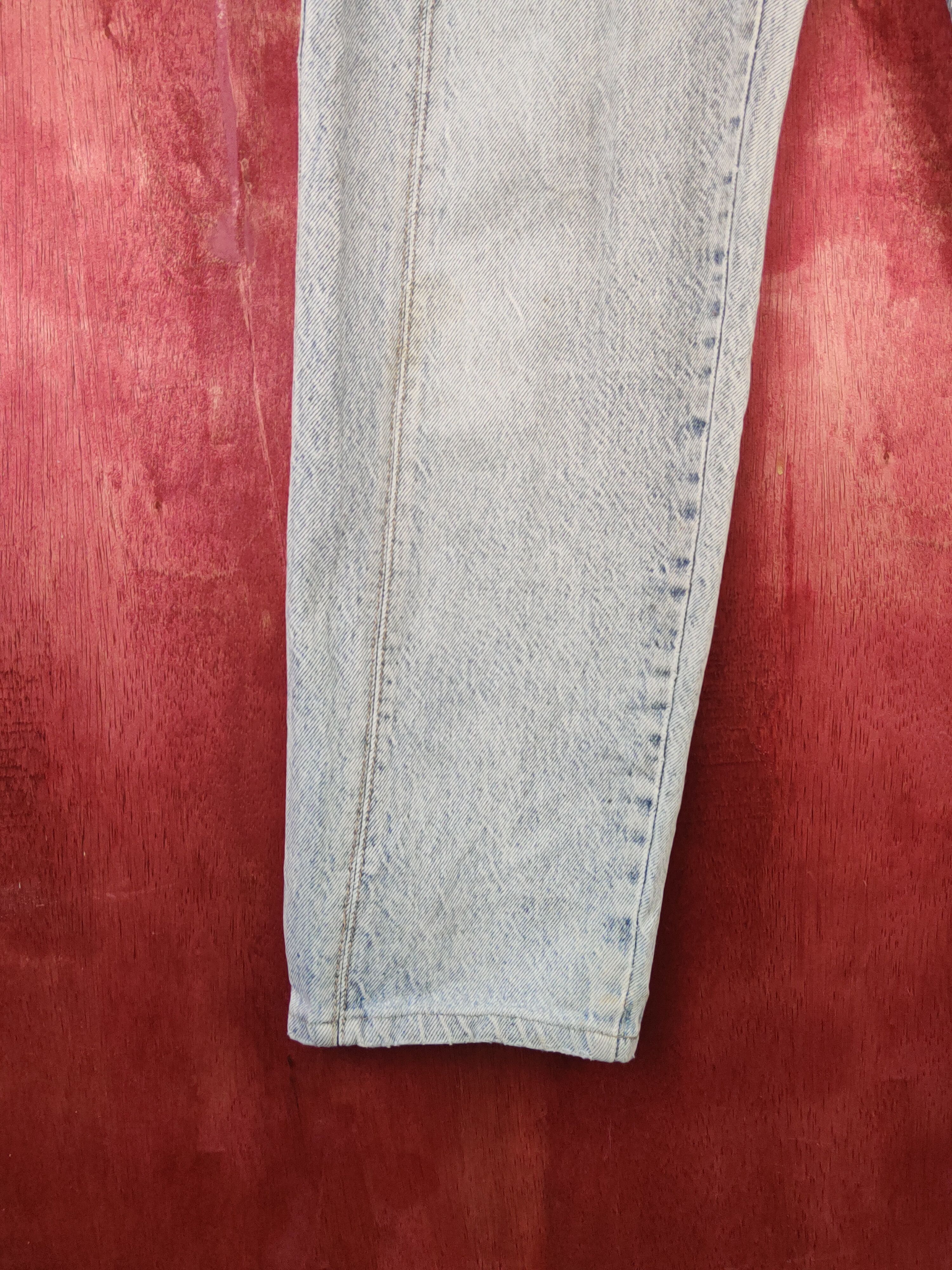Vintage Wrangler Blue Faded Distressed Ripped Jeans #S1664 Size US 30 / EU 46 - 4 Thumbnail