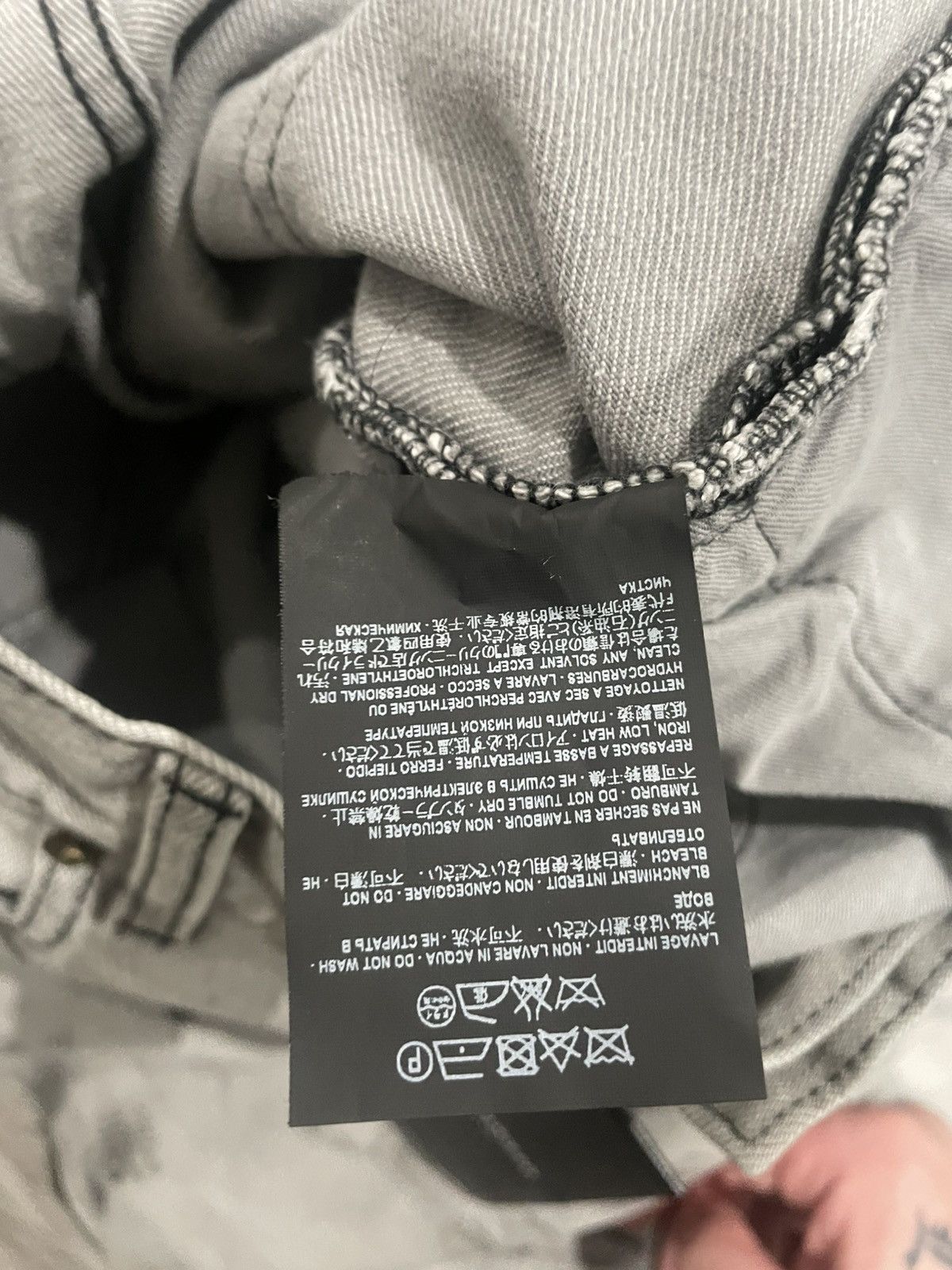 Saint Laurent Paris Saint Laurent 2015/2016 Collection D02 Denim Jeans Size US 30 / EU 46 - 8 Thumbnail