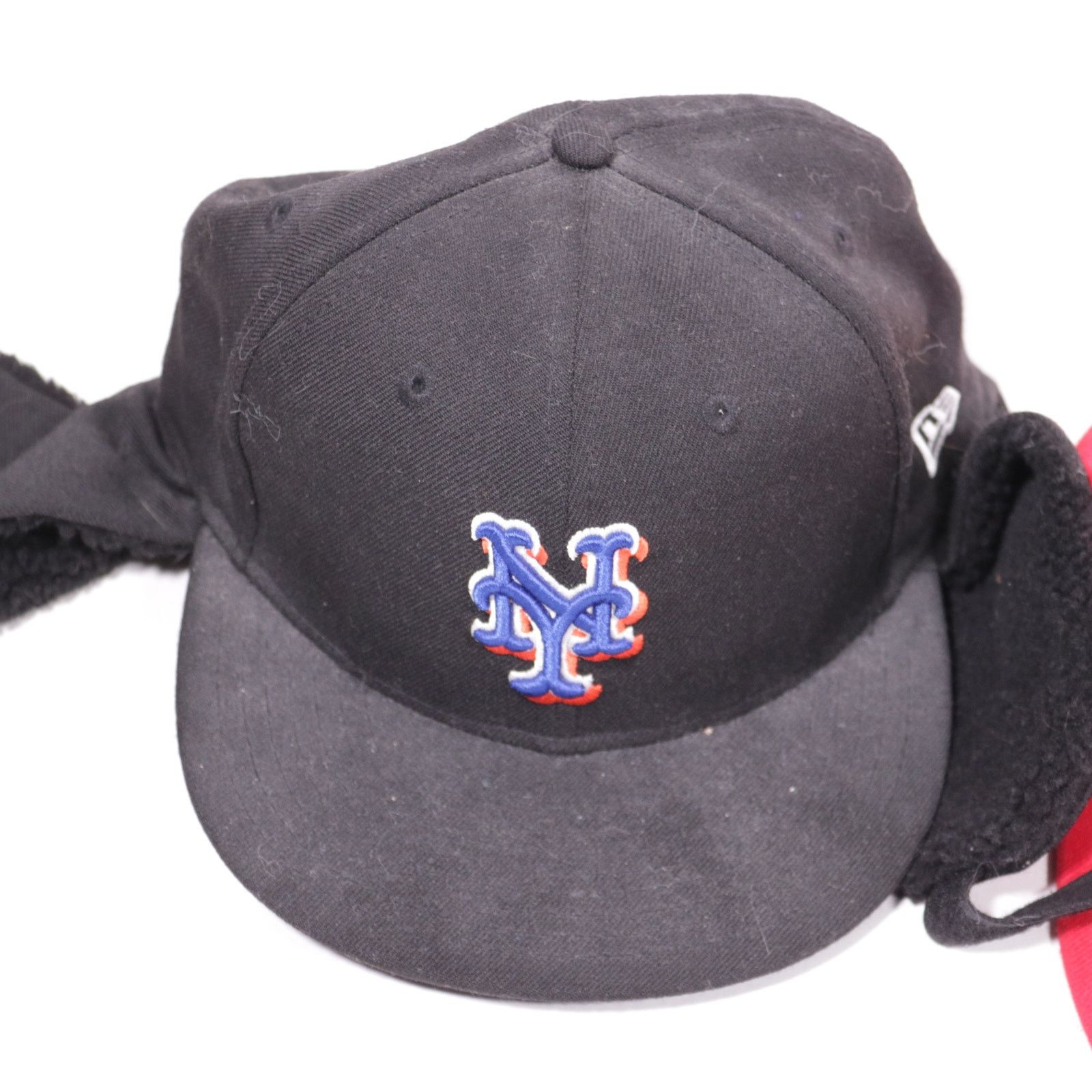 New Era 4x New York Mets Fitted Hats NY Blue Black Red New Era Size 38 - 5 Thumbnail