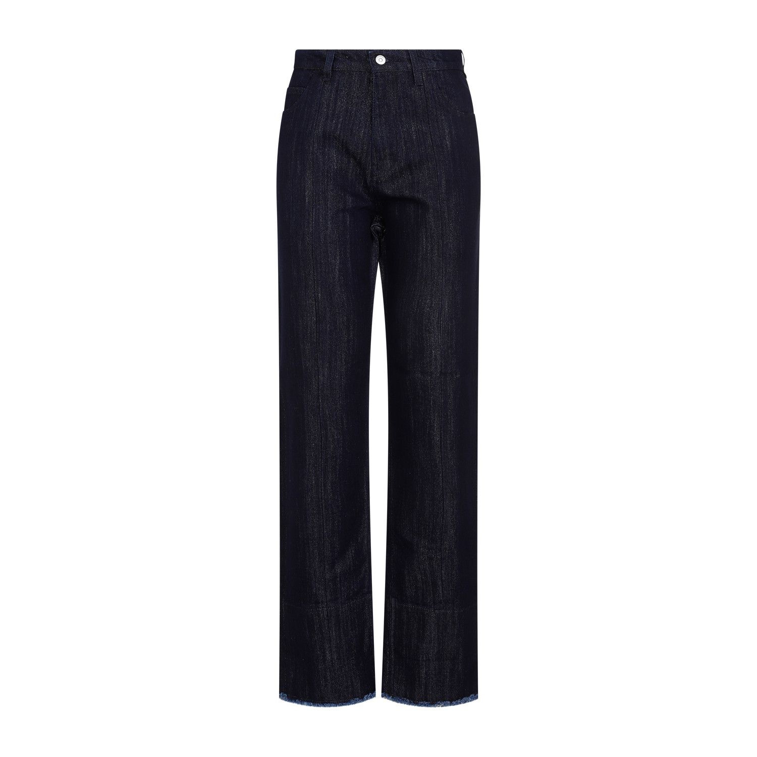 Victoria Beckham Victoria Beckham Cropped High Waist Tapered Jeans Size 27" / US 4 / IT 40 - 1 Thumbnail