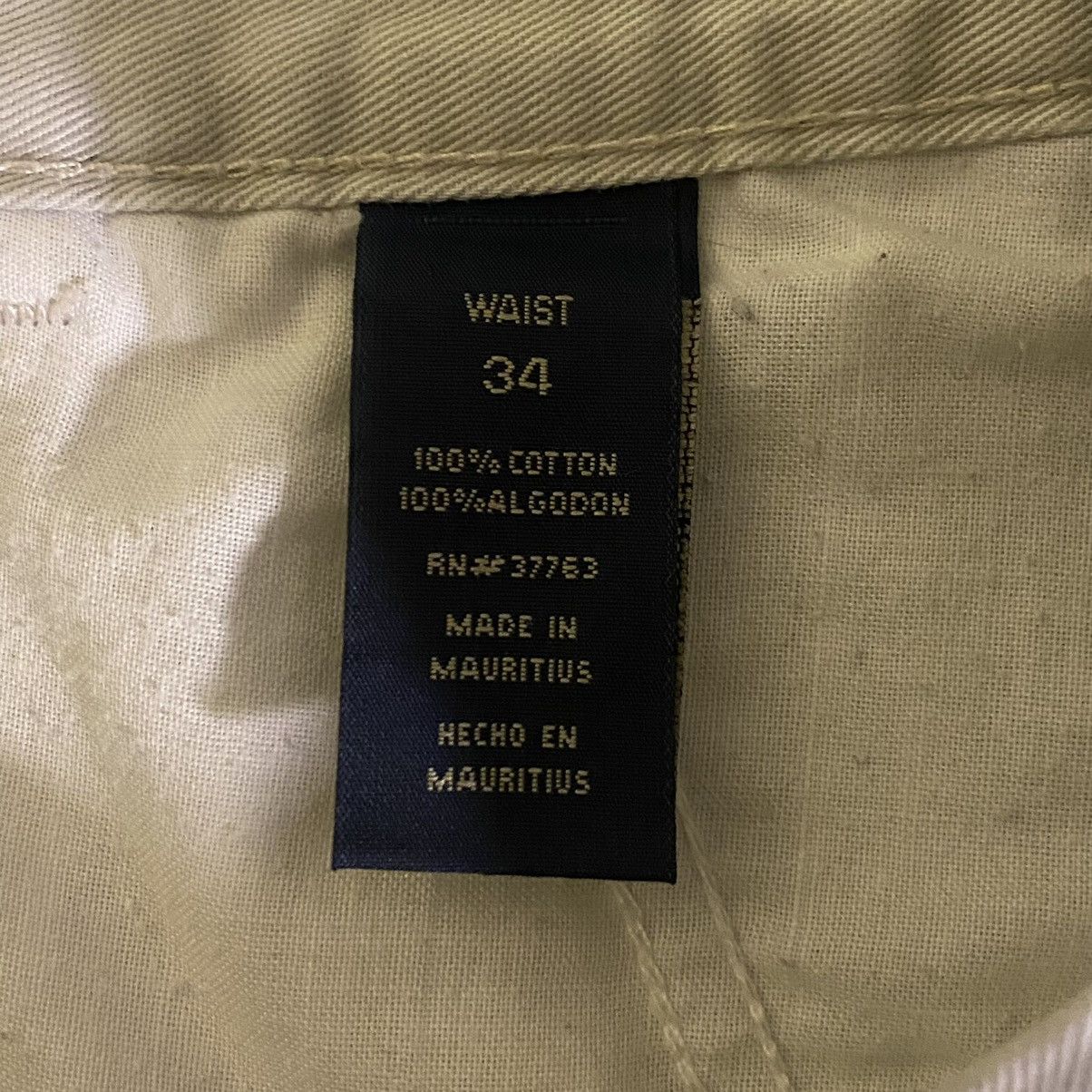 Perry Ellis × Vintage Vintage Perry Ellis Light Tan Chino Shorts Men’s Size 34/L Size US 34 / EU 50 - 5 Thumbnail