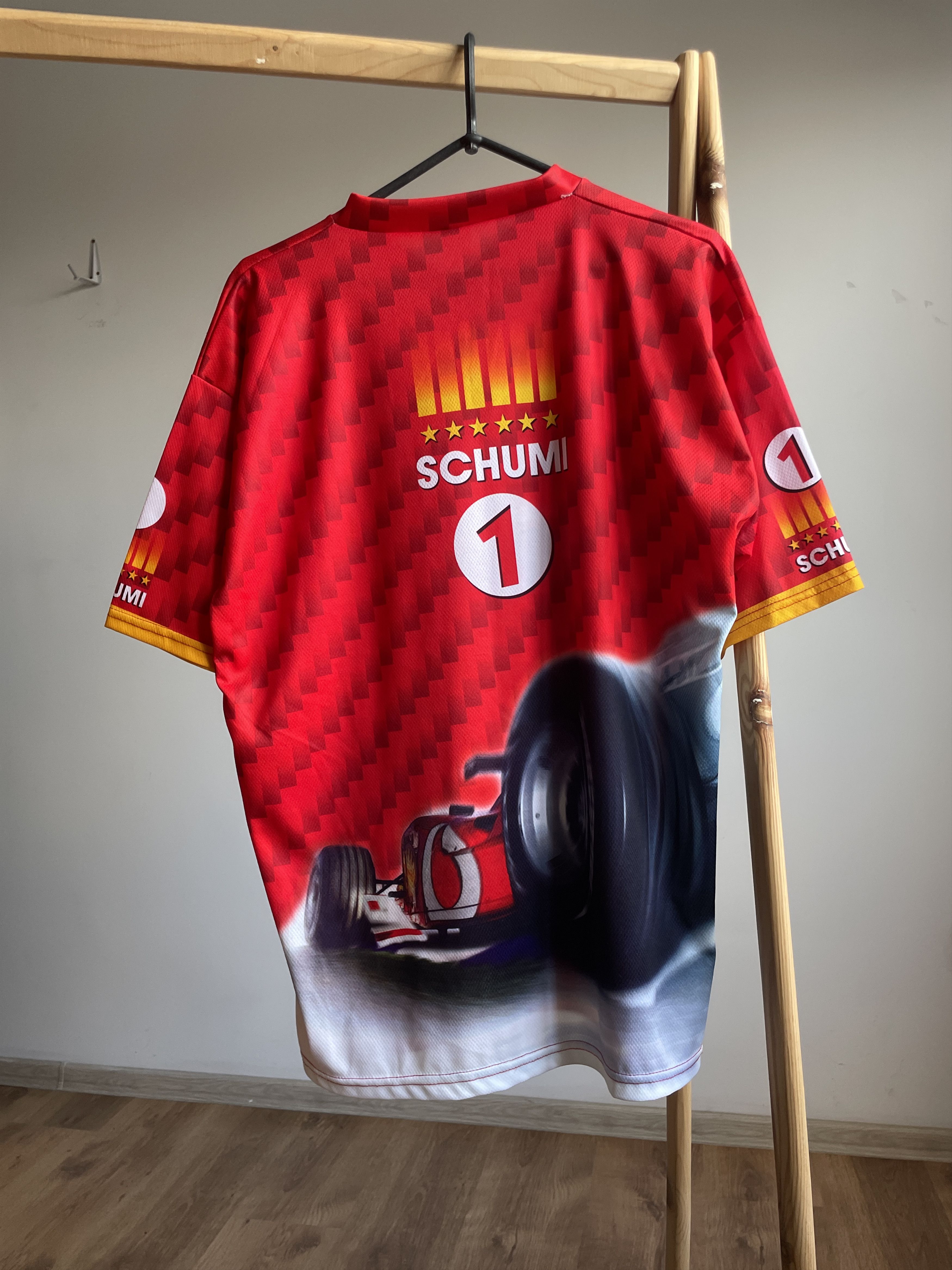 Formula 1 Formula-1 Schumacher Vintage 90's Jersey Size XL Size US XL / EU 56 / 4 - 2 Thumbnail