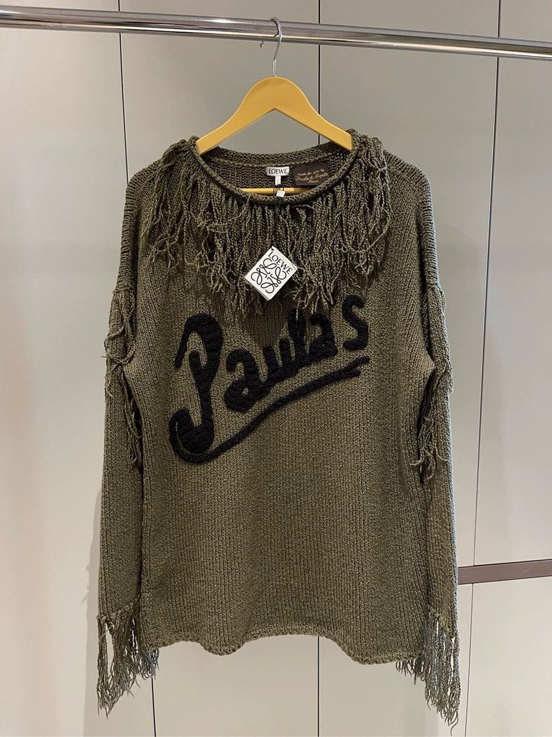 Loewe Loewe Fringe Collaborative Knit Sweater - dmc Size US S / EU 44-46 / 1 - 1 Thumbnail