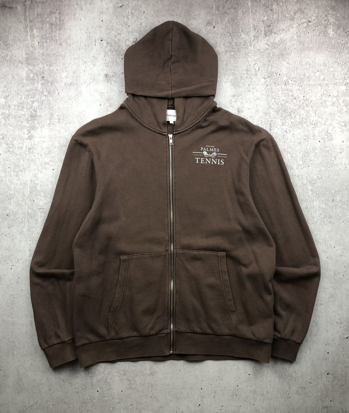 Palmes Palmes Viohi Zip Hoodie Tennis Logo Size US L / EU 52-54 / 3 - 1 Thumbnail