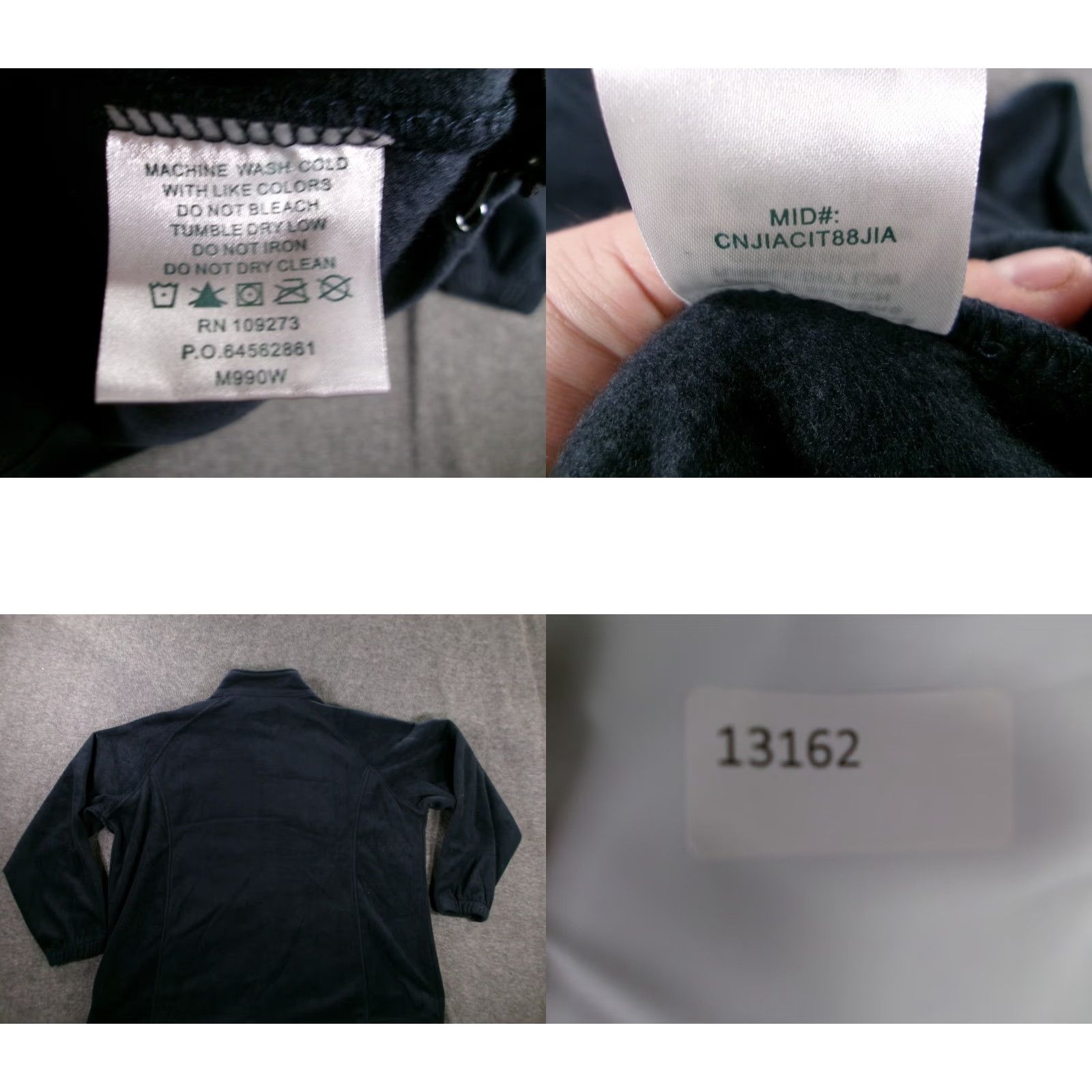Vintage VINTAGE Harriton Jacket Mens 2XL Black Fleece Full Zip West Valley Construction Logo Size US XXL / EU 58 / 5 - 8 Thumbnail