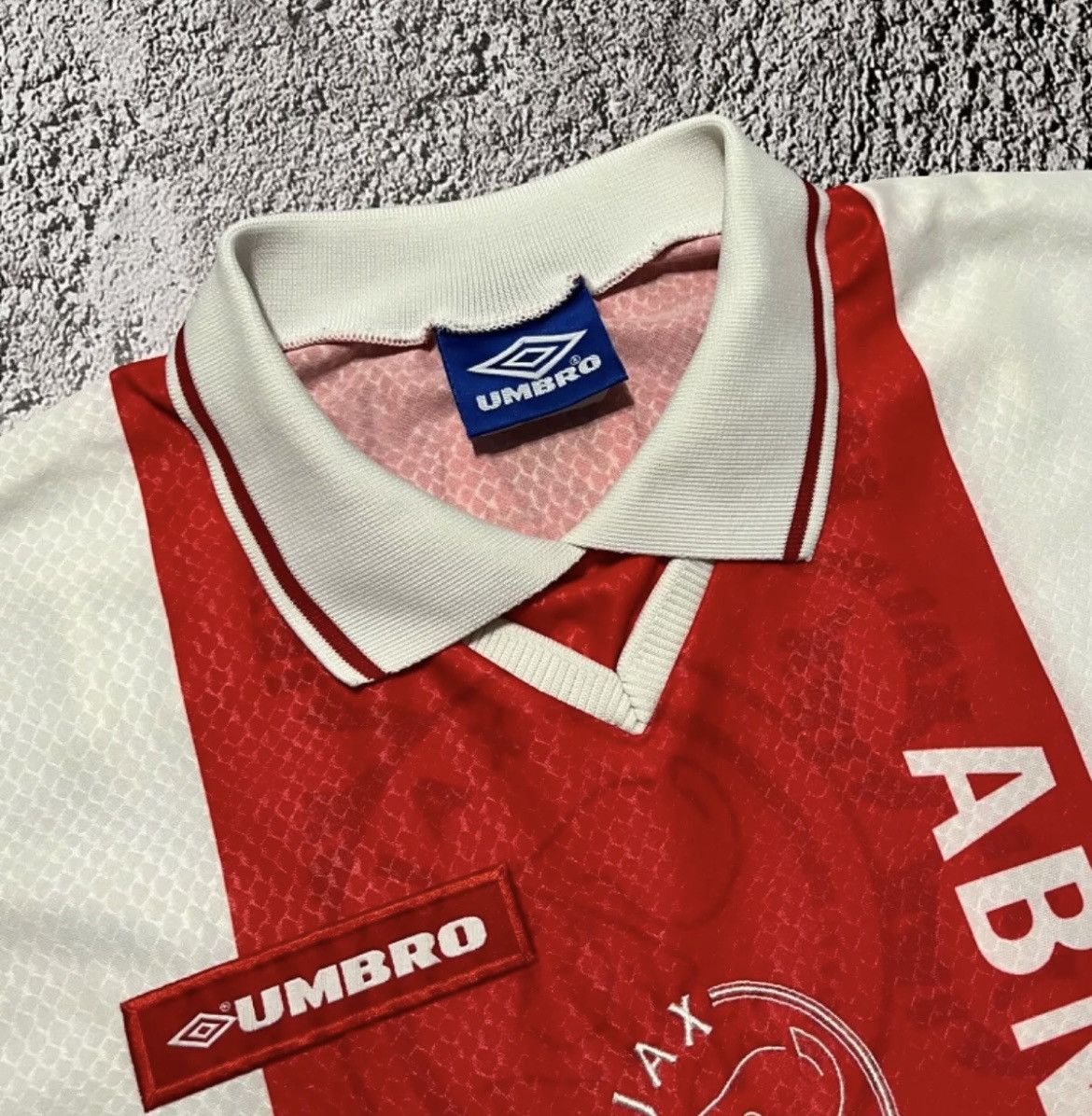 Umbro × Vintage AJAX AMSTERDAM home jersey shirt UMBRO 1998-1999 Player Size US S / EU 44-46 / 1 - 6 Thumbnail