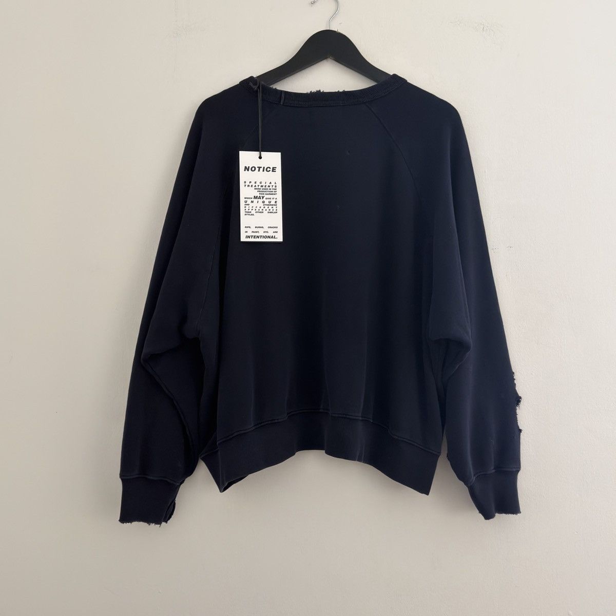 Enfants Riches Deprimes ERD ‘En Chaine’ Le Rosey Distressed Crewneck Size US M / EU 48-50 / 2 - 2 Thumbnail