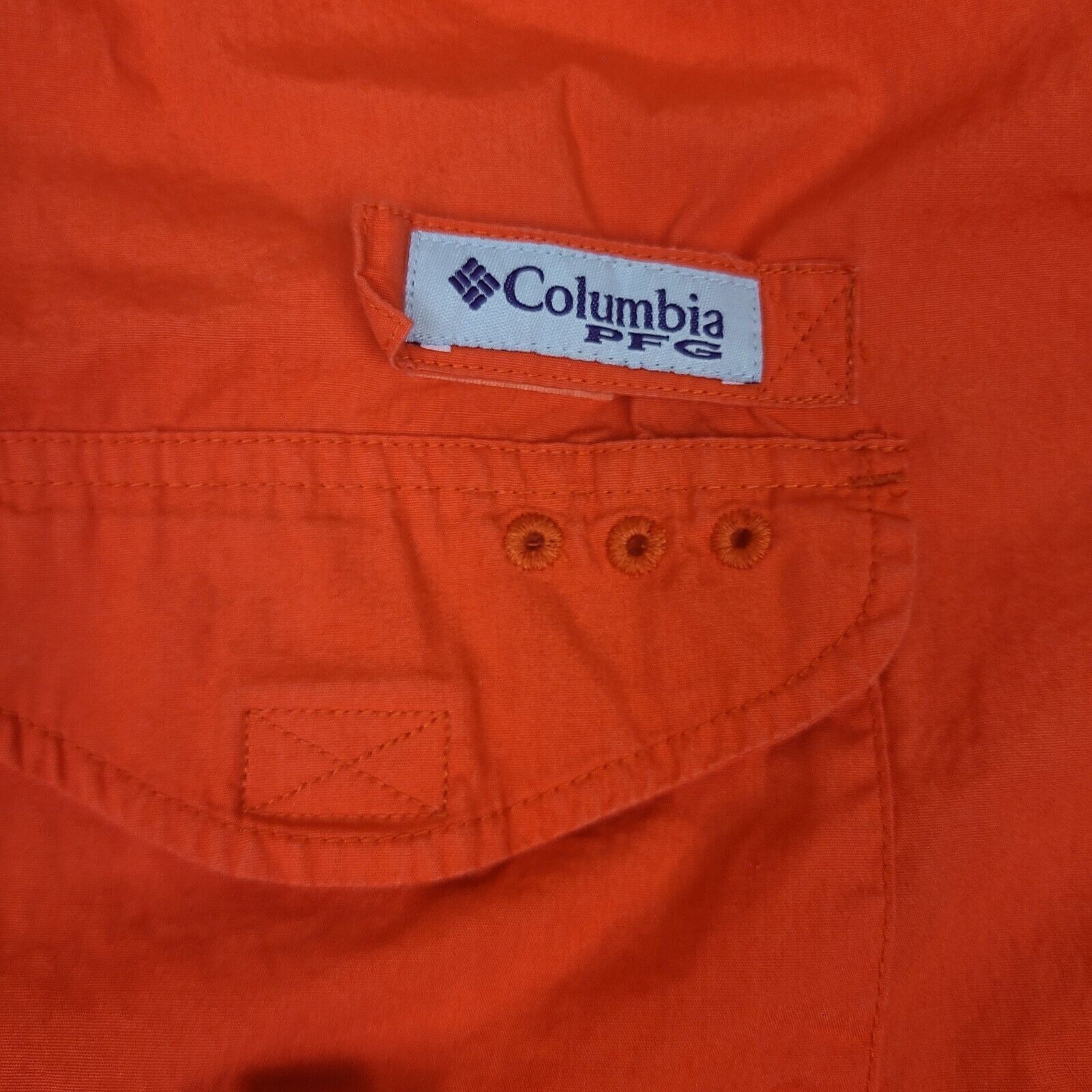 Columbia Columbia Auburn Tigers PFG Vented Fishing Shirt Men’s XL Ora Size US XL / EU 56 / 4 - 6 Thumbnail