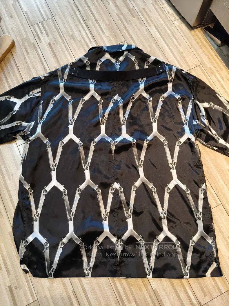 Rick Owens RickOwens Cuban Collar Short Sleeve Shirt. Size US XL / EU 56 / 4 - 3 Thumbnail