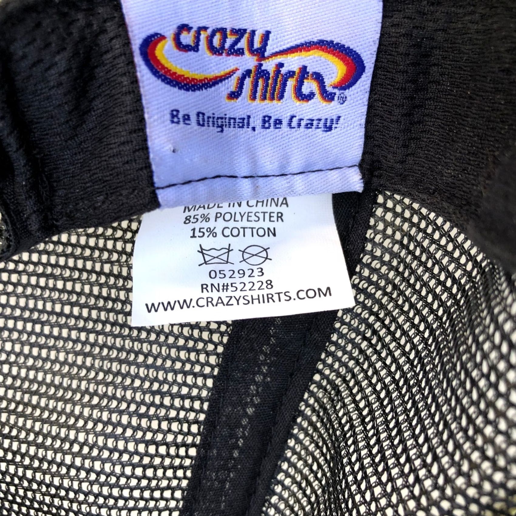 Vintage CRAZY SHIRTS SHIPFACED BREWING CO Trucker Hat Mens One Size Black Snapback Cap Size US M / EU 48-50 / 2 - 7 Thumbnail