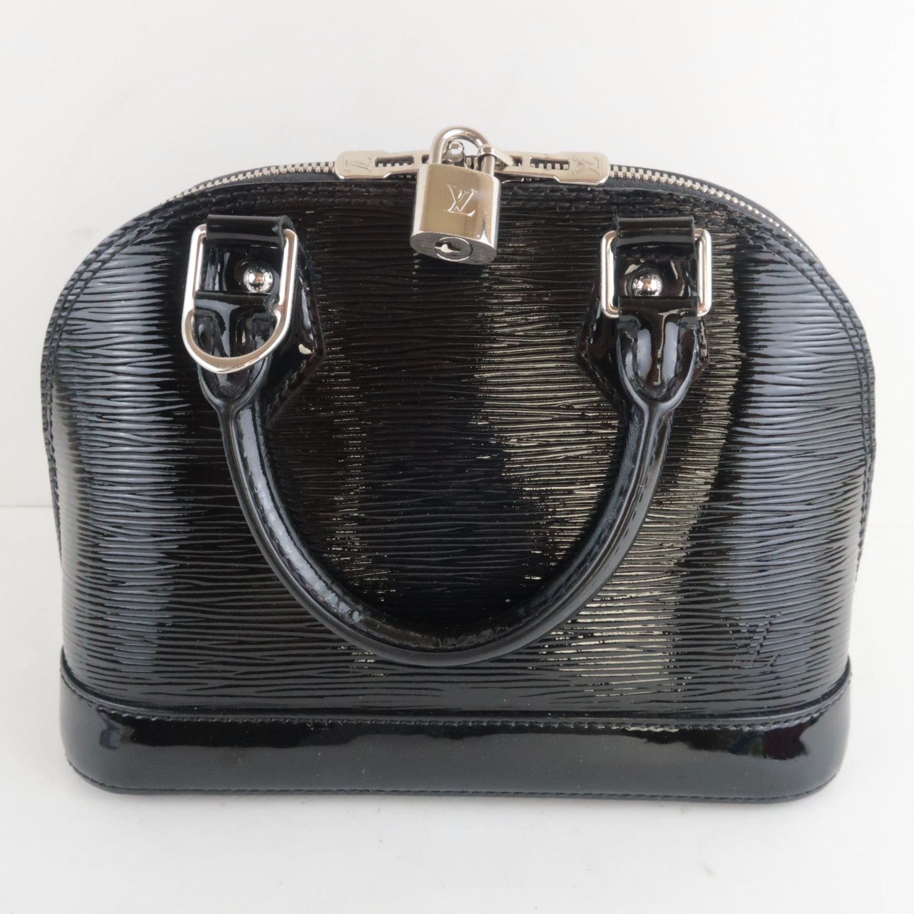 Louis Vuitton Louis Vuitton Black Noir Epi Electric Alma BB Bag Size ONE SIZE - 2 Thumbnail