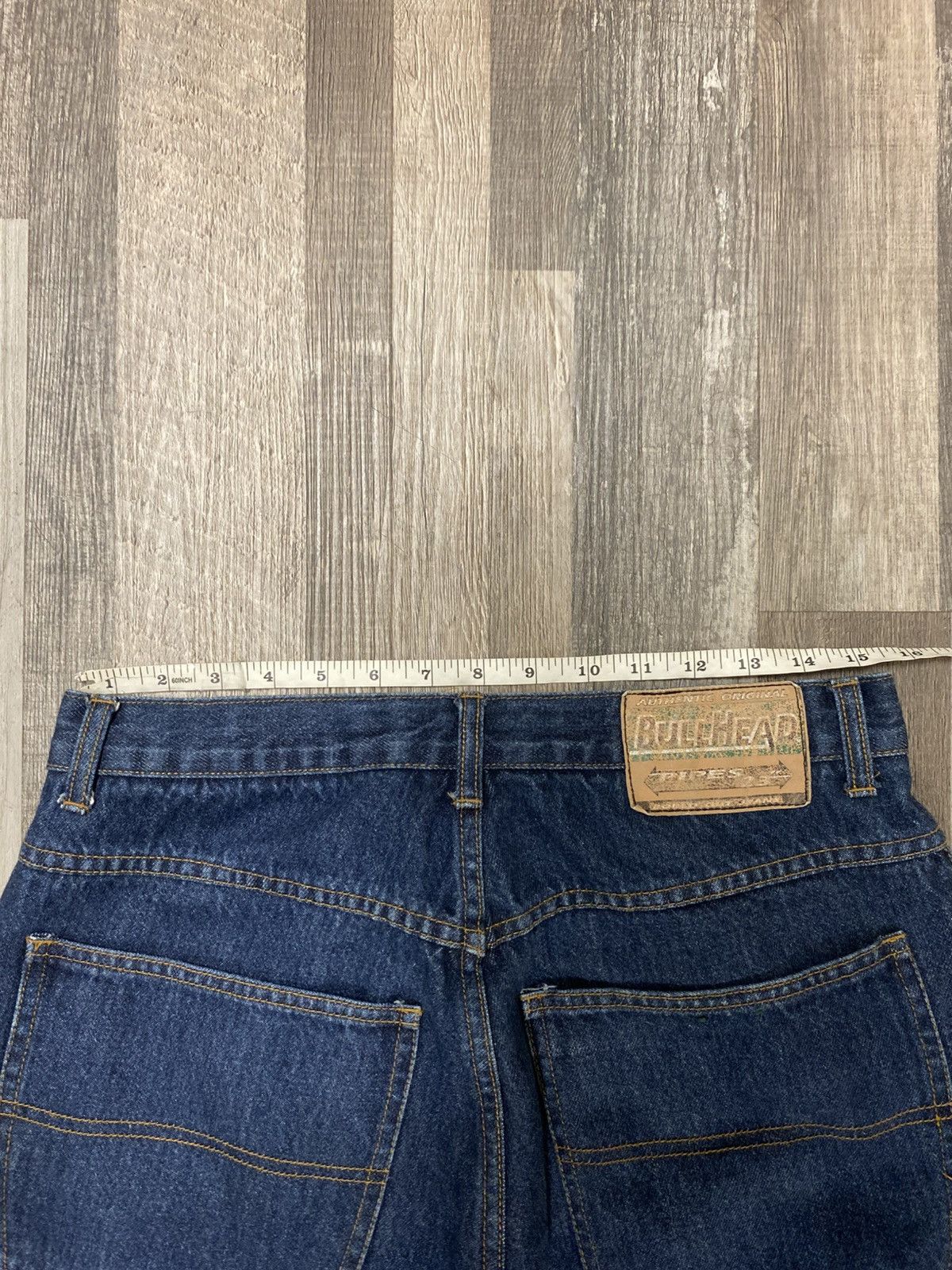 Bullhead Denim Co. Bullhead Pipes Wide Baggy Denim Jeans JNCOs Style Y2K Grail Size US 30 / EU 46 - 11 Thumbnail