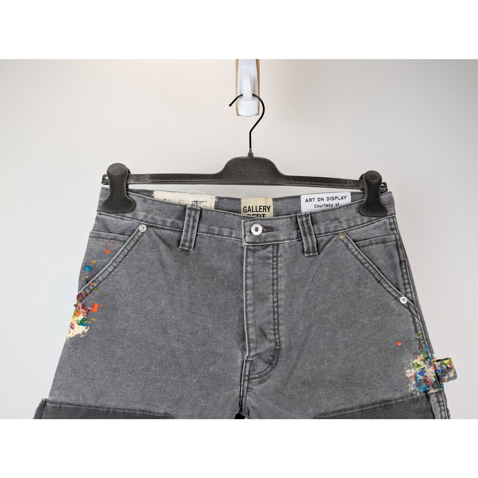 Gallery Dept. o1rshd1 LA Flare Carpenter Jeans in Charcoal Size US 31 - 3 Thumbnail