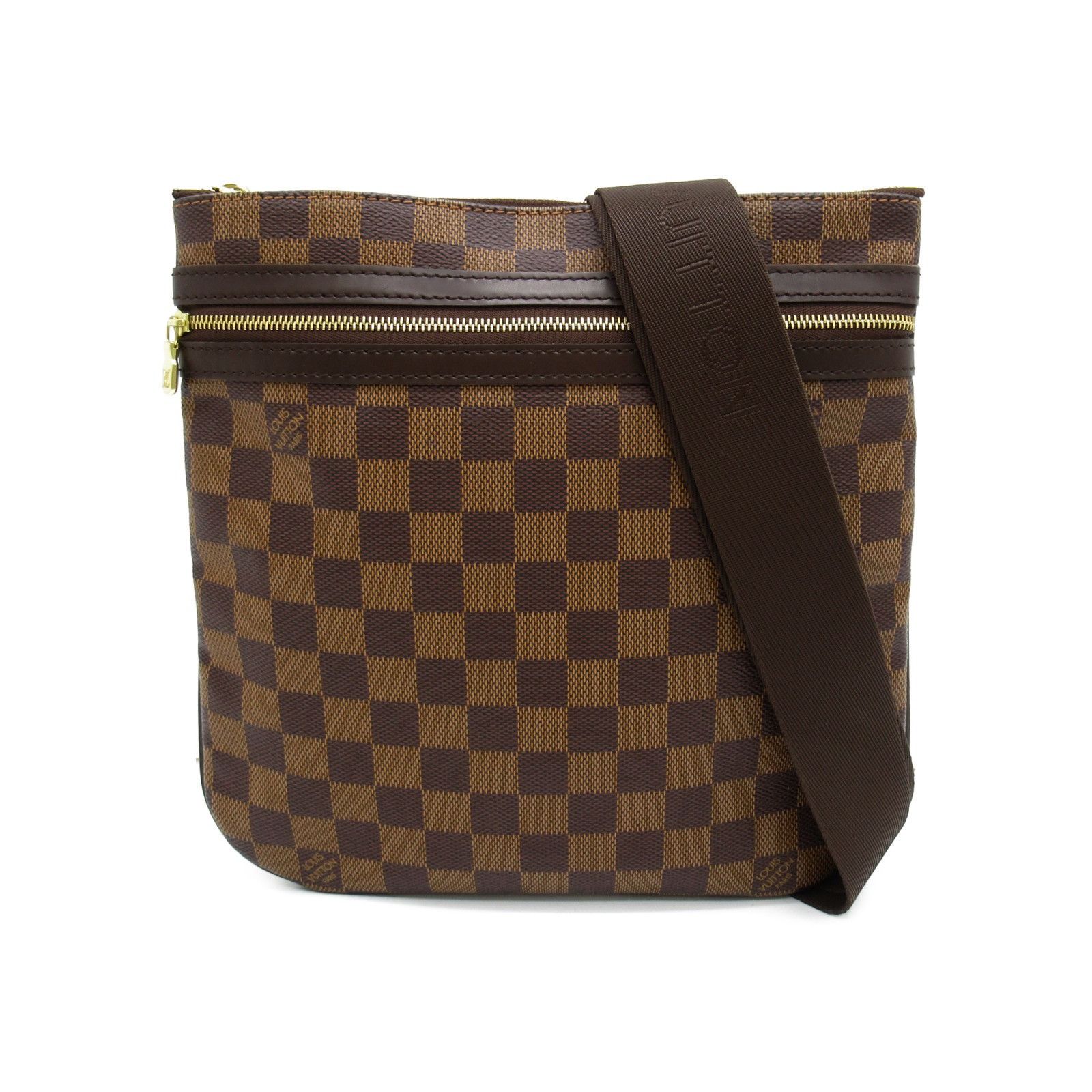Louis Vuitton Pochette Bosphore Shoulder Bag Canvas Damier