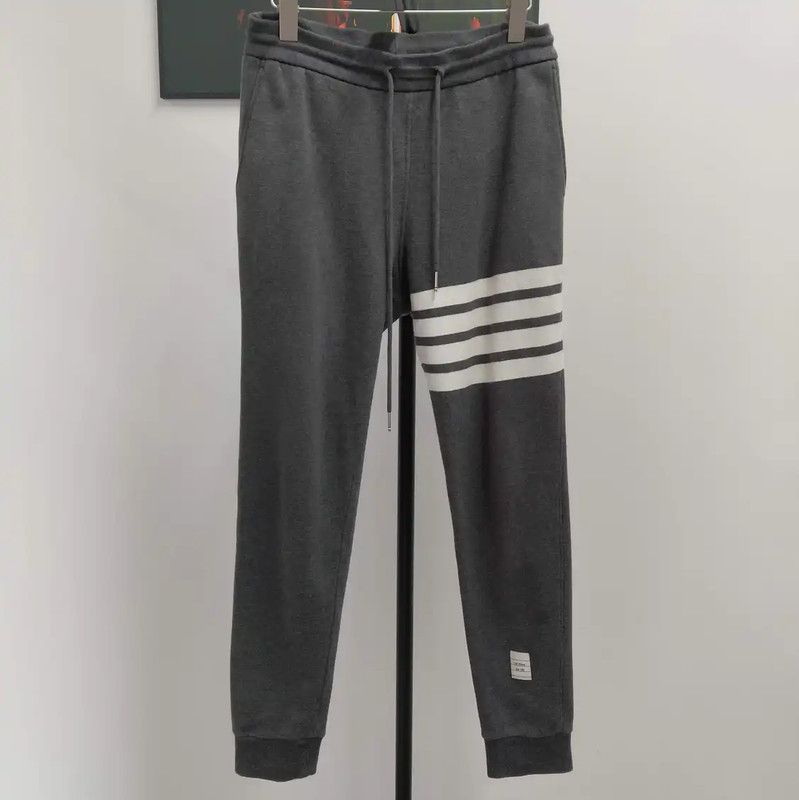 Thom Browne Thom Browne Grey Cotton Women's Casual Pants 0089 Size 29" - 1 Thumbnail
