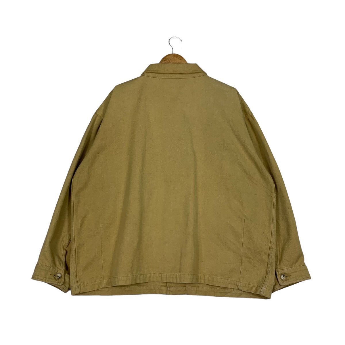 Canvas UTILITY CANVAS Made In Usa Casual Work Jacket #1068-C48 Size US L / EU 52-54 / 3 - 7 Thumbnail