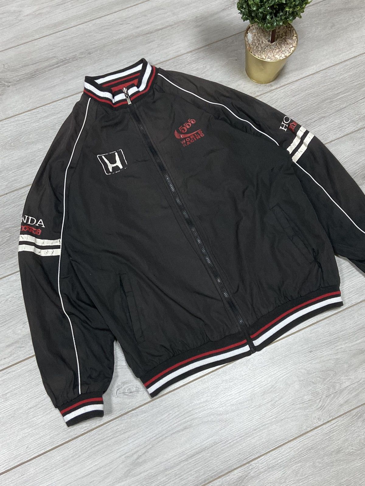 Honda Honda Lucky Strike reversible distressed racing vintage Size US XXL / EU 58 / 5 - 5 Thumbnail