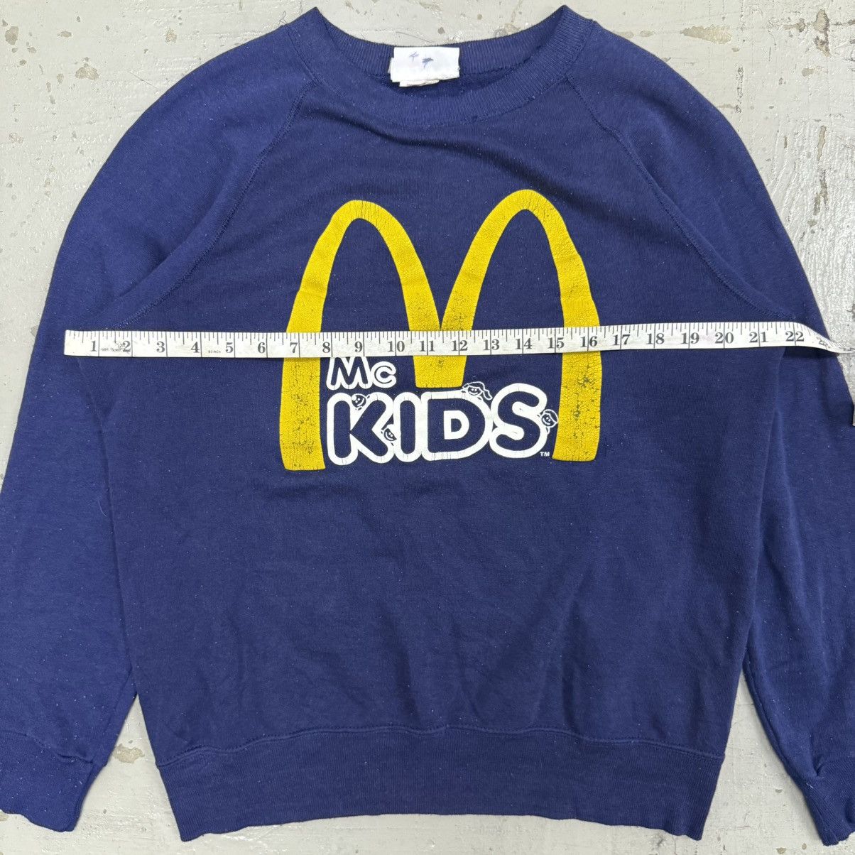 Vintage Vintage 80s McDonald’s McKids Sweatshirt Size US L / EU 52-54 / 3 - 8 Thumbnail