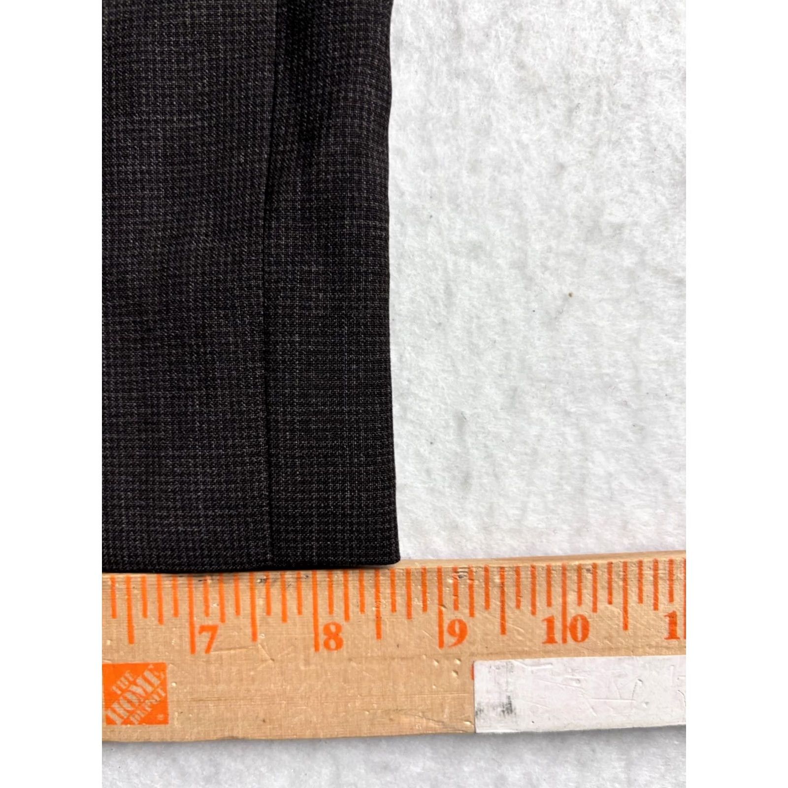 Banana Republic Banana Republic REDA Italy Slim Wool Super 110s Pants Men Brown Check Fit 36x32 38x29 Size US 36 / EU 52 - 6 Thumbnail