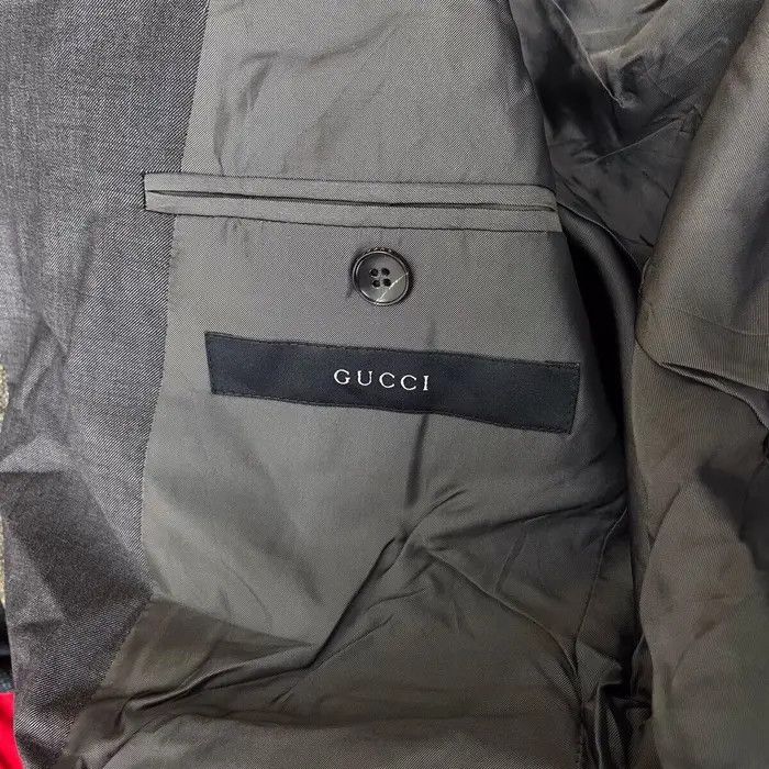 Gucci Vintage 2002 Collection GUCCI Made In ITALY Blazer Coat Size 44R - 5 Thumbnail