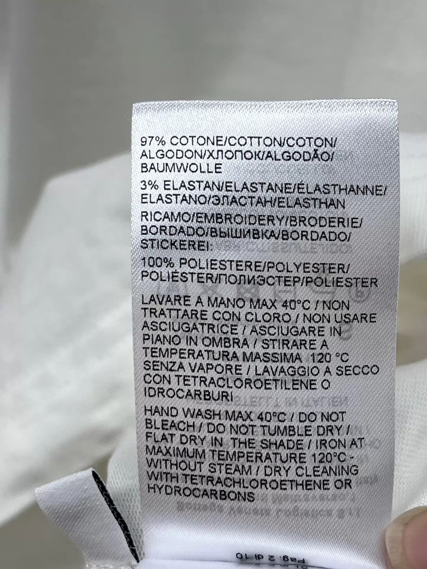 Bottega Veneta BV 25 Embroidered Heavyweight Short Sleeve S (99 New) Size US S / EU 44-46 / 1 - 7 Thumbnail