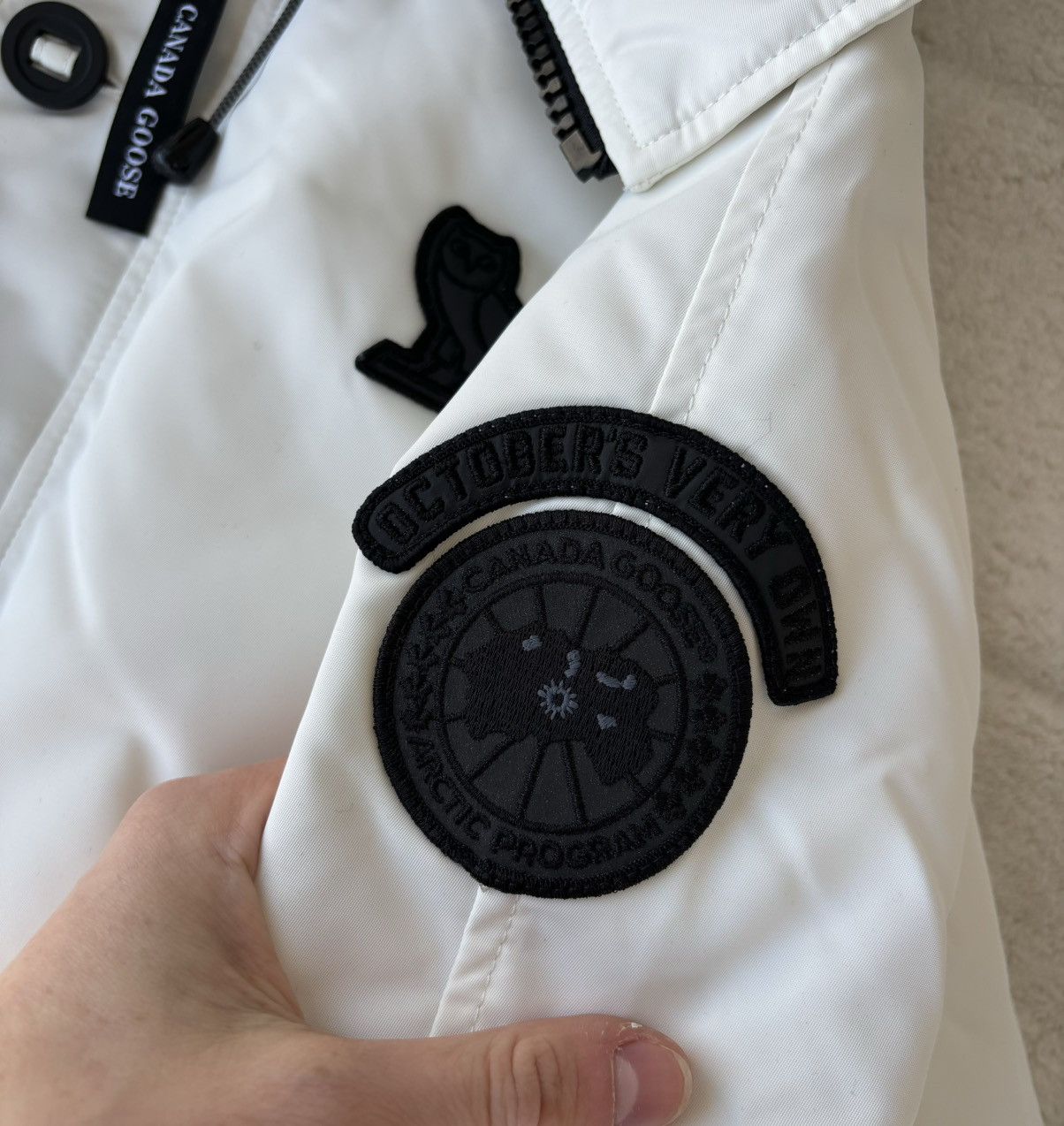 Canada Goose × October's Very Own OVO x Canada Goose White Chilliwack Parka Size US XS / EU 42 / 0 - 3 Thumbnail