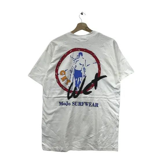 Vintage Vtg 90’ MICHAEL HEMINGS SURFING Mojo Tee Shirt Surfwear Size US S / EU 44-46 / 1 - 1 Thumbnail