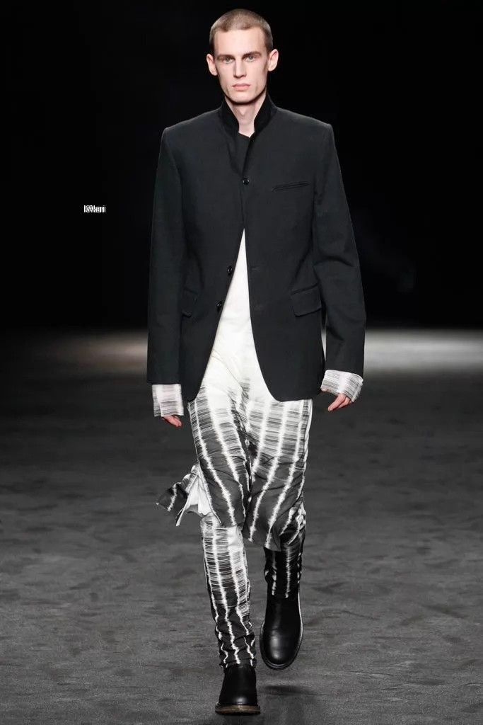 Ann Demeulemeester Multi Pattern Denim Jeans Size US 32 / EU 48 - 2 Thumbnail